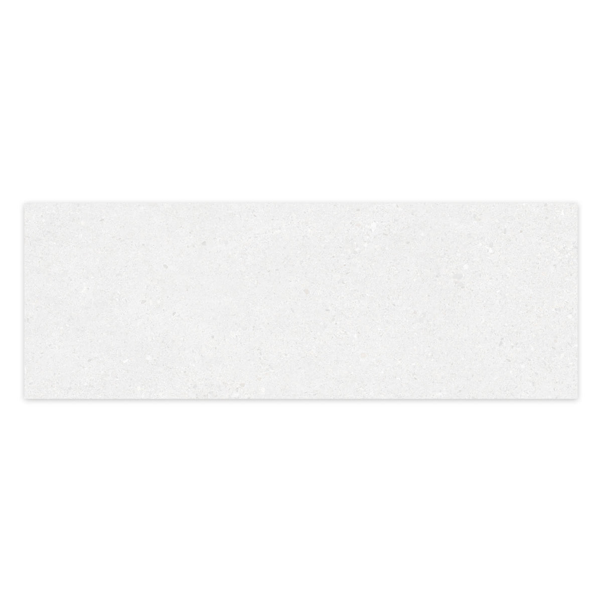 Carrelage effet Béton Blanc 100x33,3x0,86 cm Arvelis - Mur intérieur