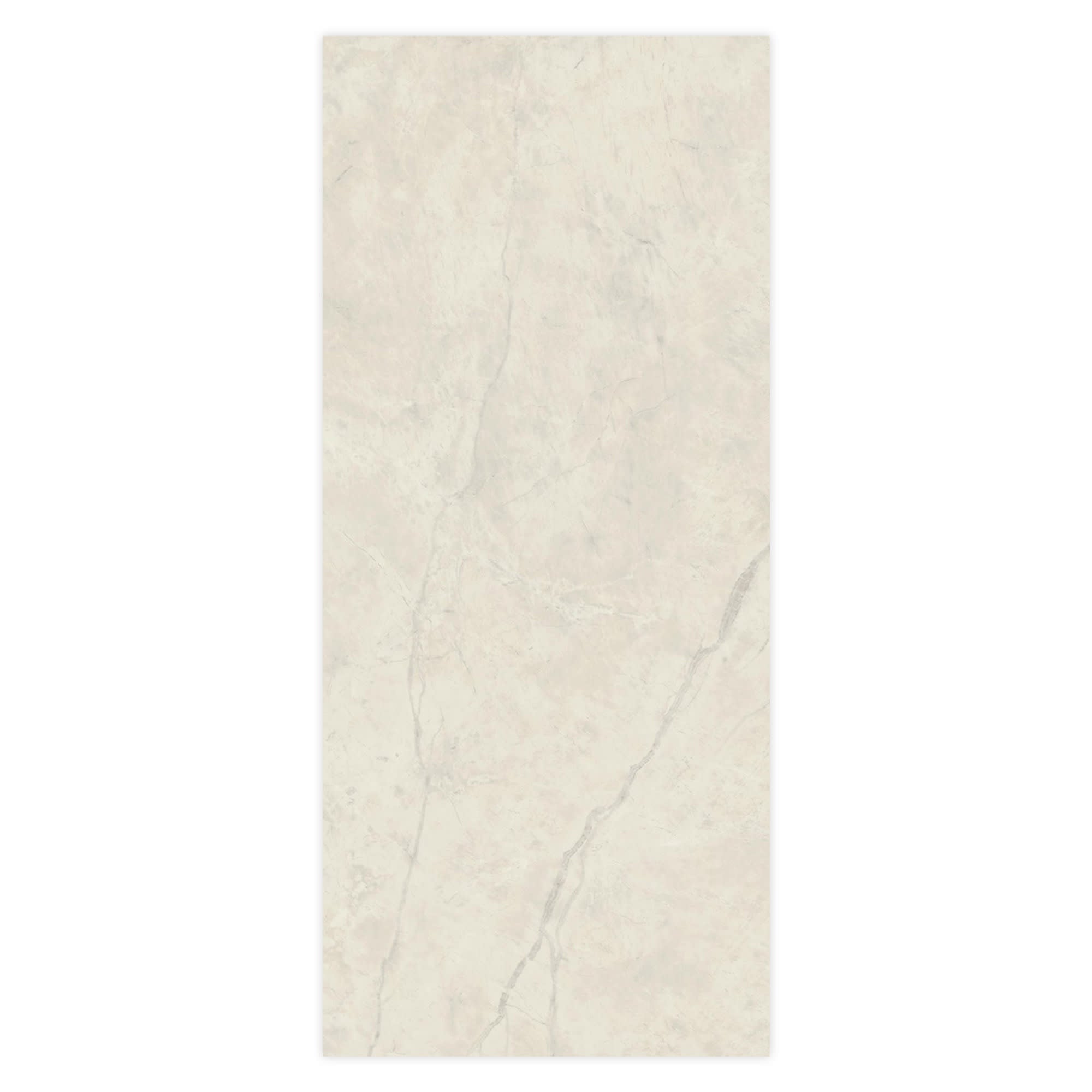 Carrelage effet Marbre Gris Luna 278x120x0,6 cm Brillant Montira - Mur intérieur