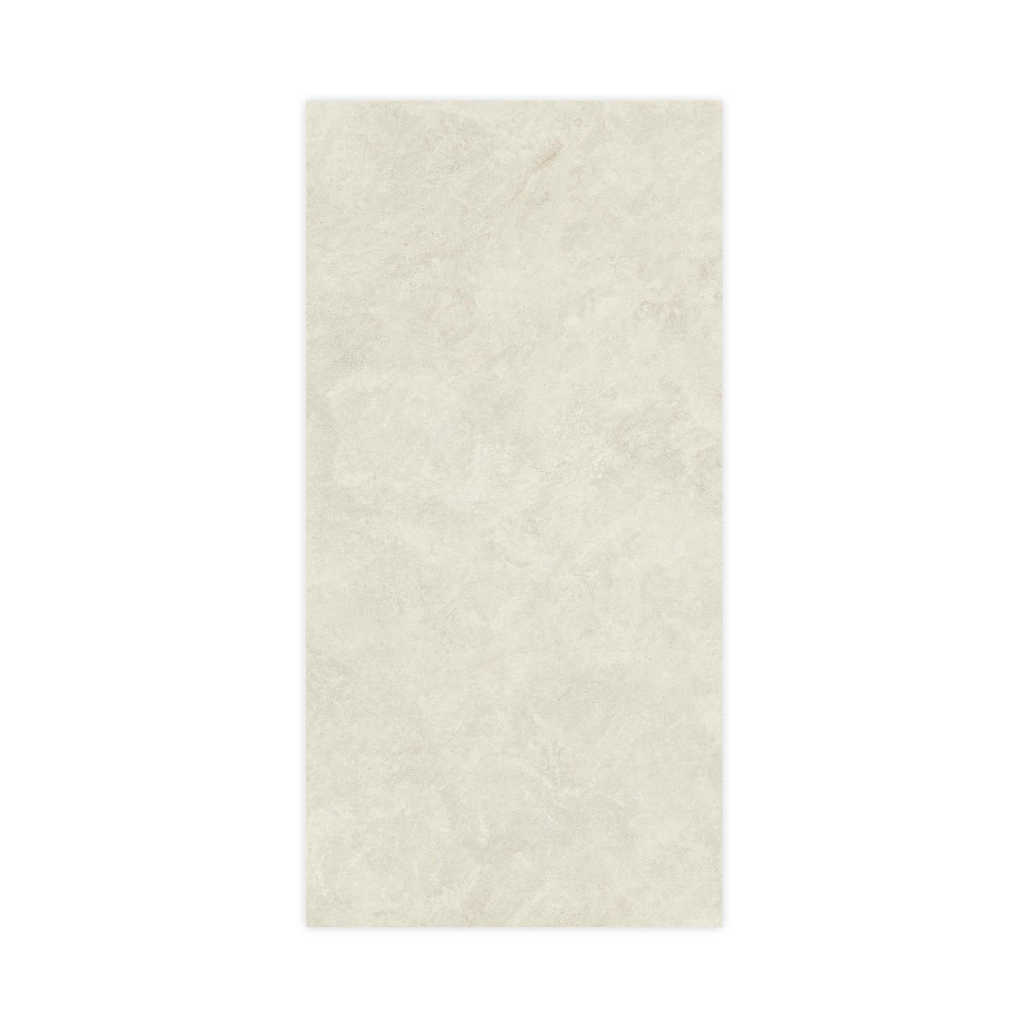 Carrelage effet Pierre Calcaire Ivoire 240x120x0,9 cm Mat Rocalta - Mur intérieur