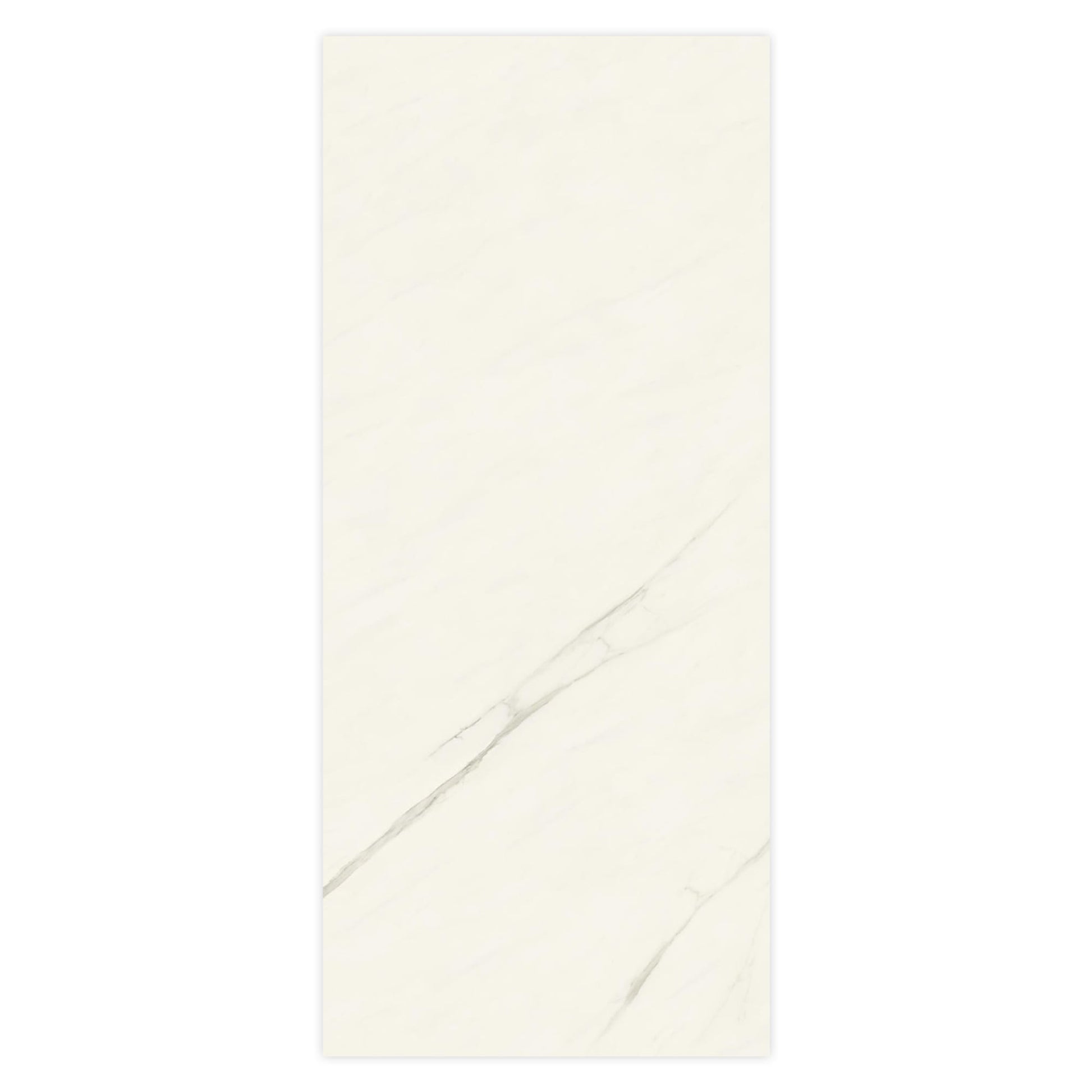 Carrelage effet Marbre Blanc Calacatta Armonia 278x120x0,6 cm Brillant Orsiano - Mur intérieur