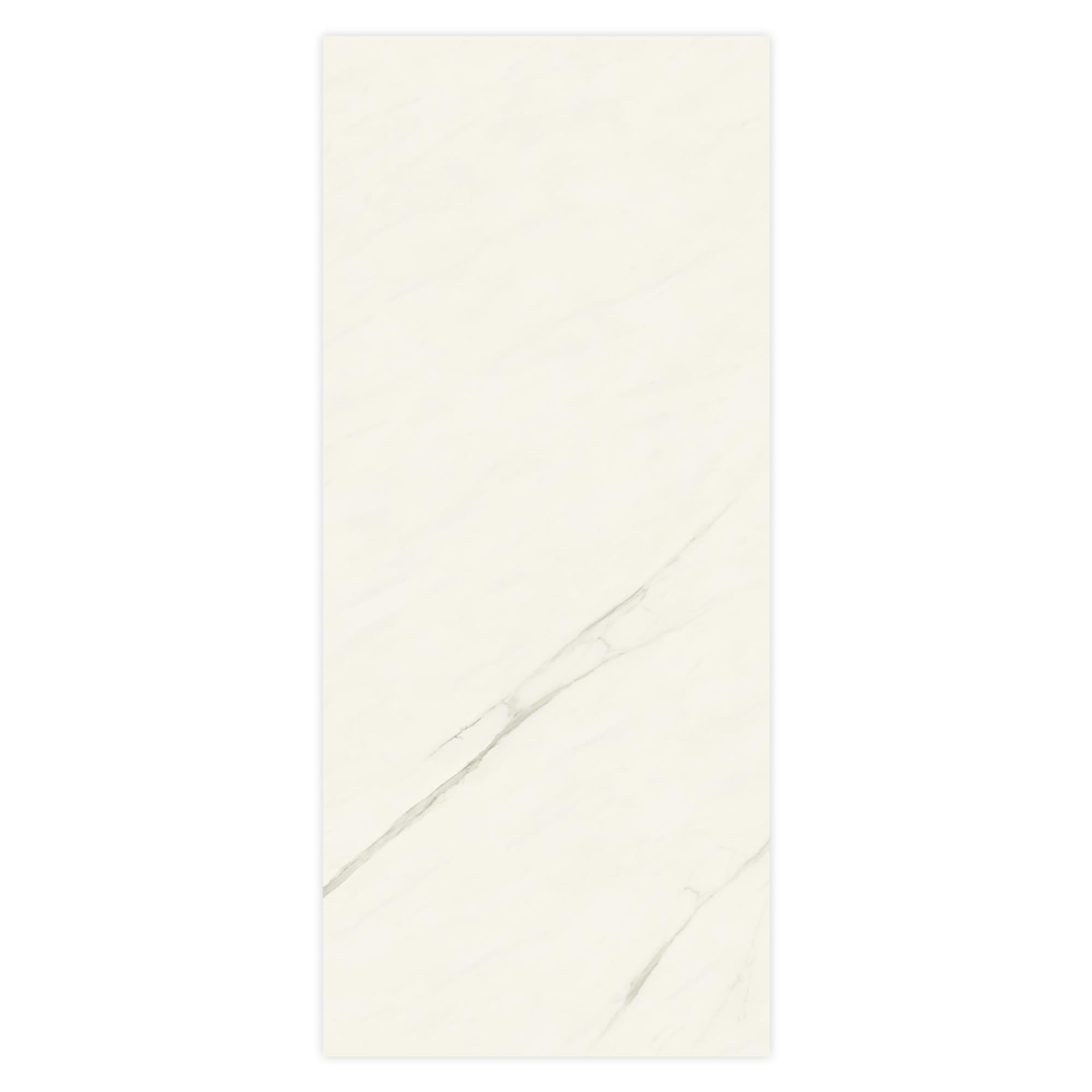 Carrelage effet Marbre Blanc Calacatta Armonia 278x120x0,6 cm Brillant Orsiano - Mur intérieur