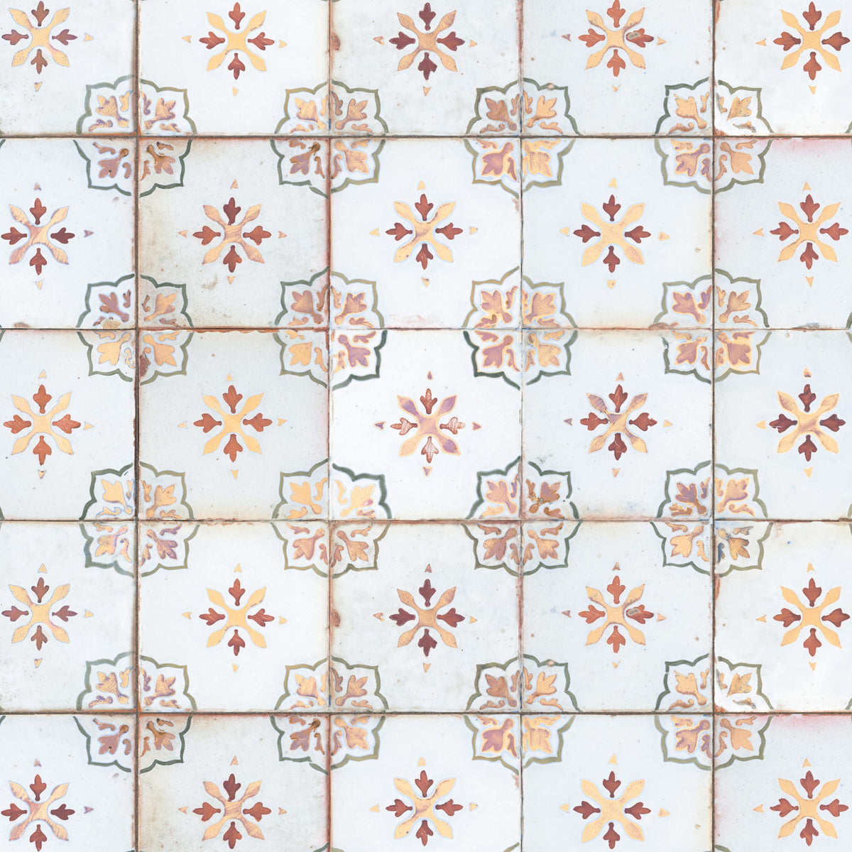 Carrelage Vintage Jaune Emporion 33x33x0,95 cm Selvora - Sol et mur intérieur