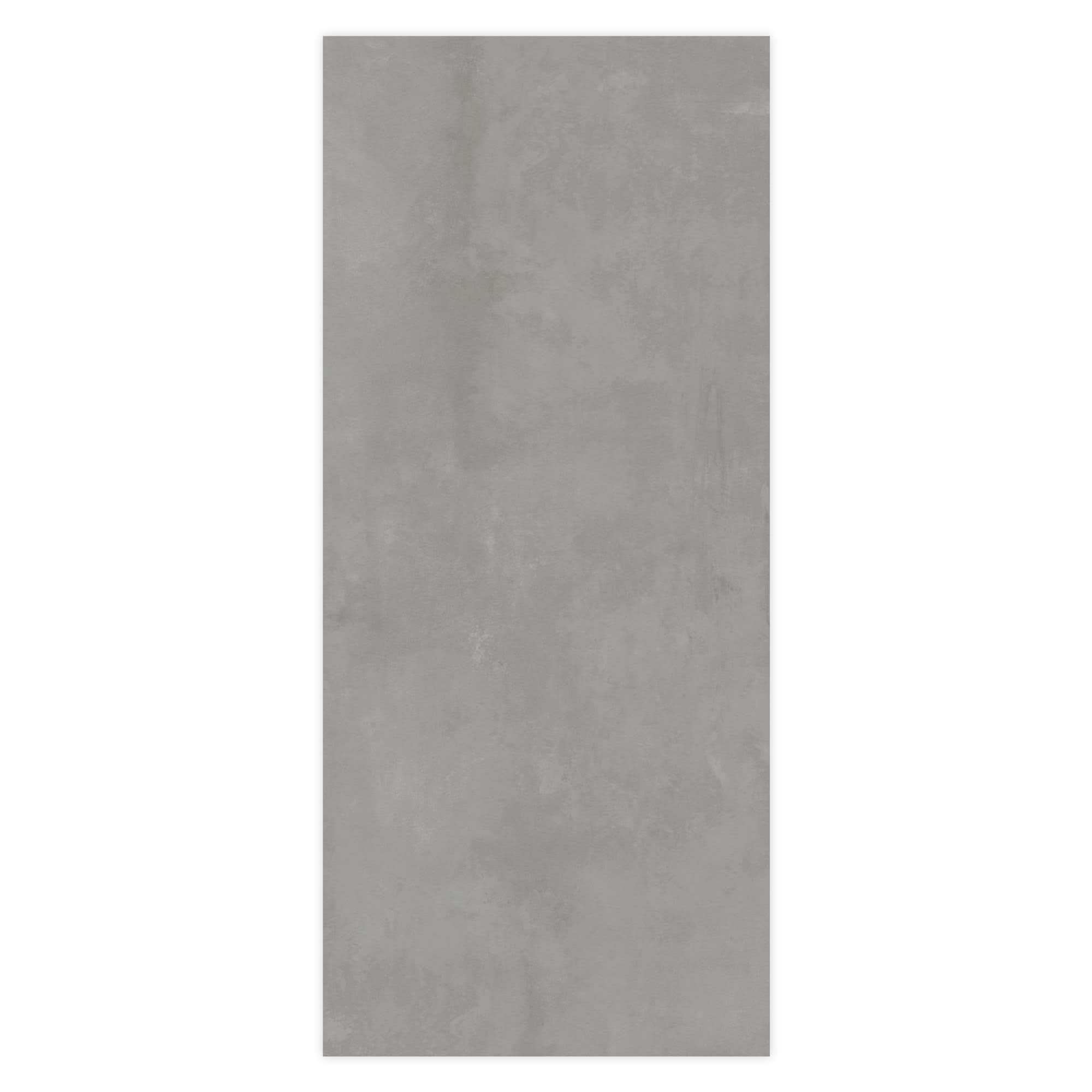 Carrelage effet Béton Gris Cendré 278x120x0,6 cm Mat Gravino - Mur intérieur