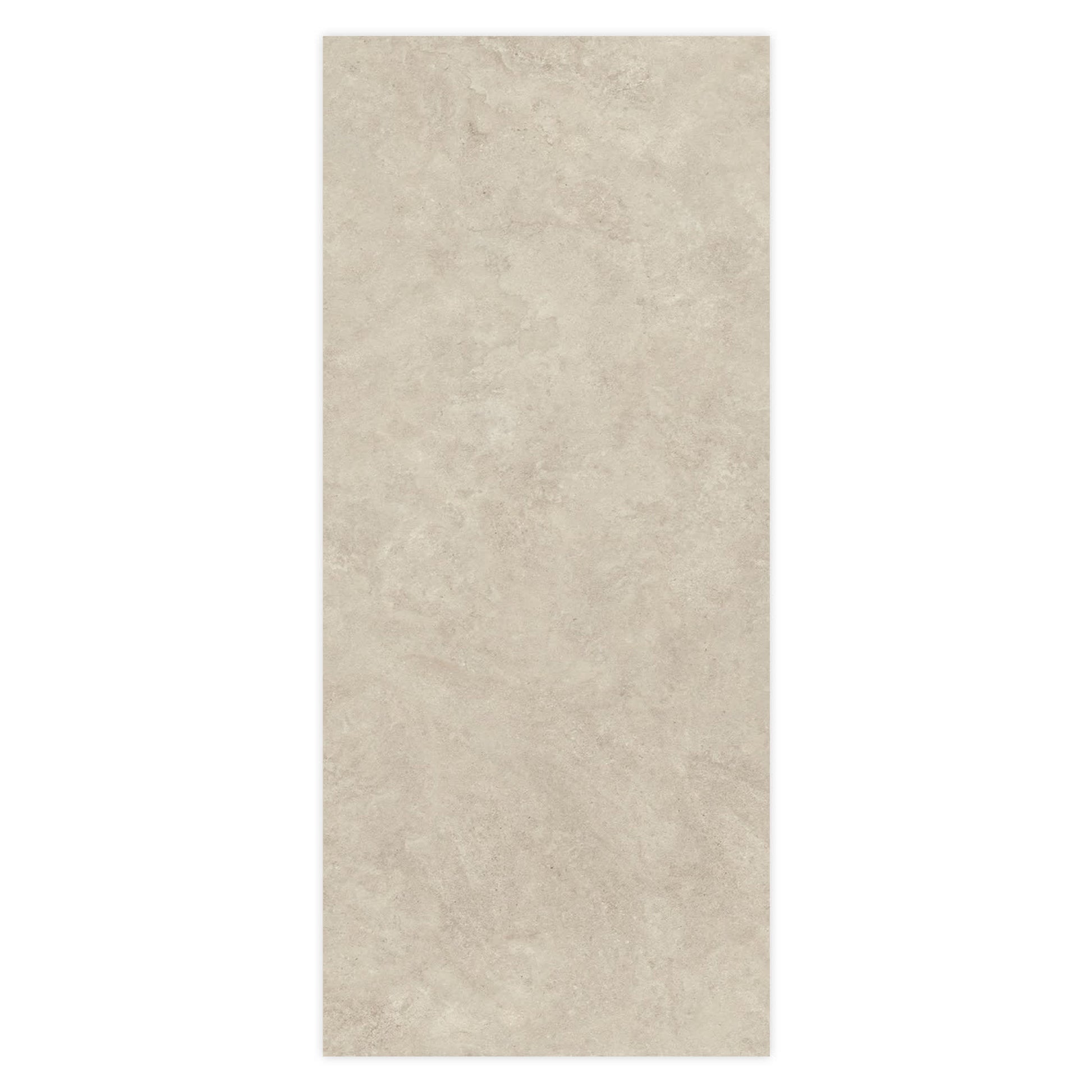 Carrelage effet Pierre Calcaire Gris Brume 278x120x0,6 cm Mat Rocalta - Mur intérieur