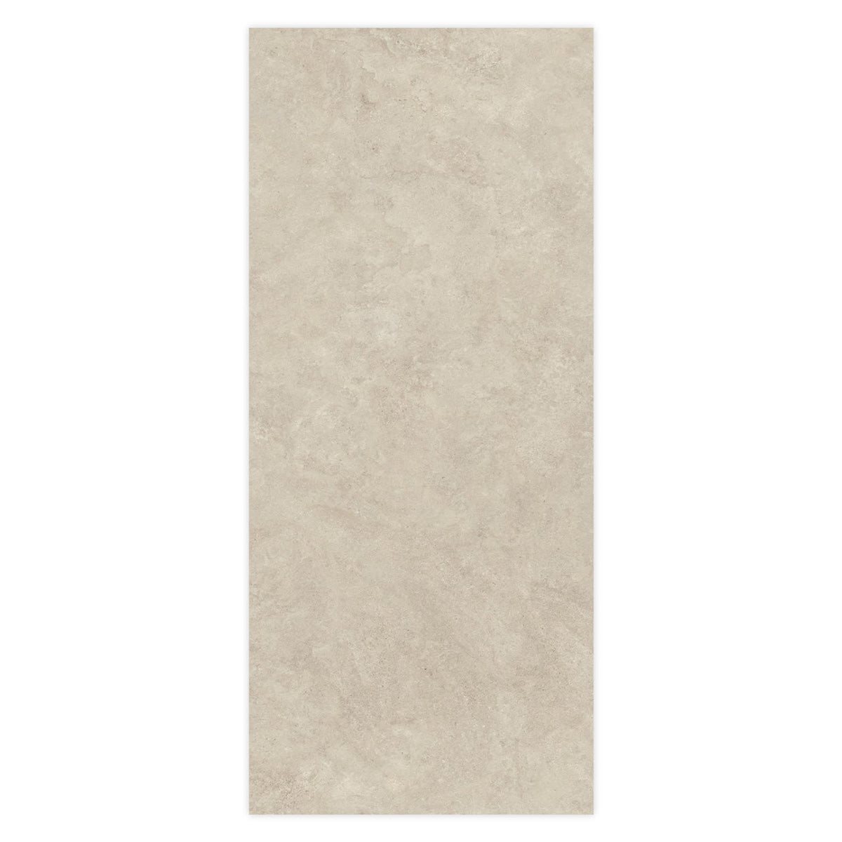 Carrelage effet Pierre Calcaire Gris Brume 278x120x0,6 cm Mat Rocalta - Mur intérieur