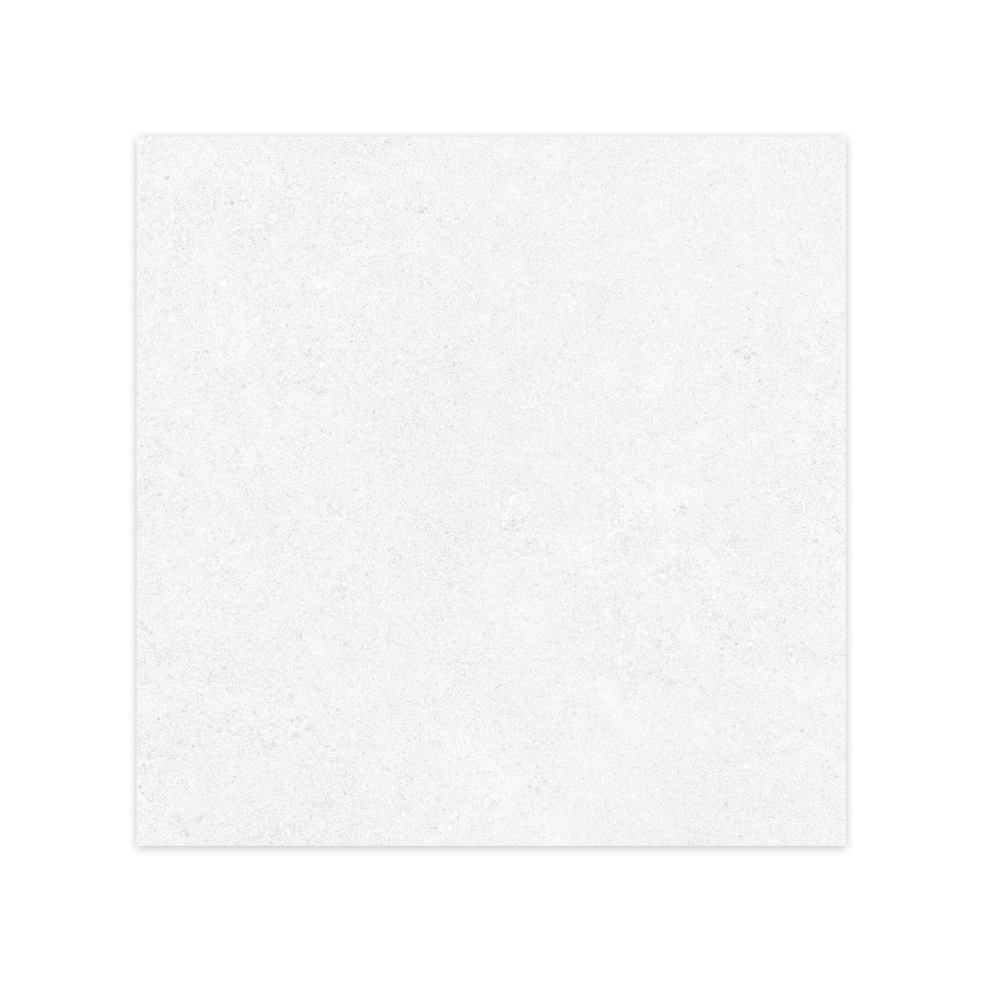 Carrelage effet Pierre Blanc Glace 90x90x0,9 cm In&Out Orvigny - Sol et mur intérieur et Sol extérieur