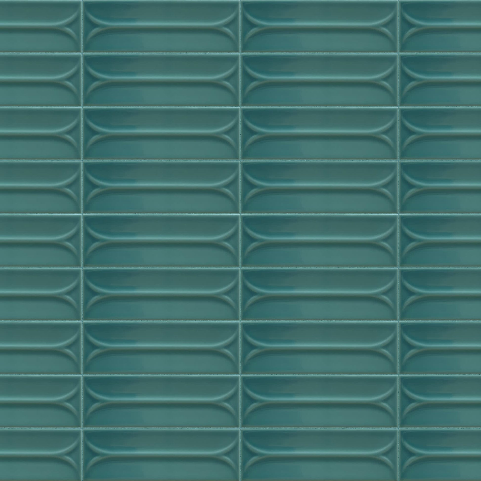 Carrelage 3D Bleu 14,6x4,8x0,8 cm Mireno - Mur intérieur