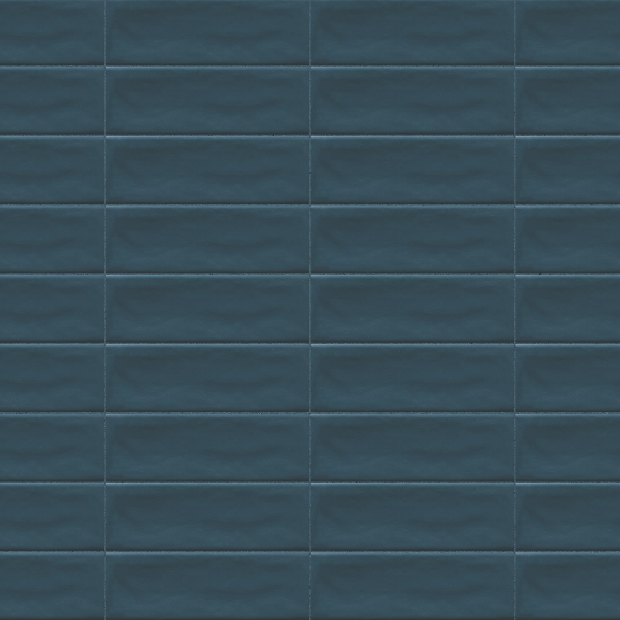 Carrelage effet Zellige Bleu 14,6x4,8x0,8 cm Mat Bravio - Sol et mur intérieur