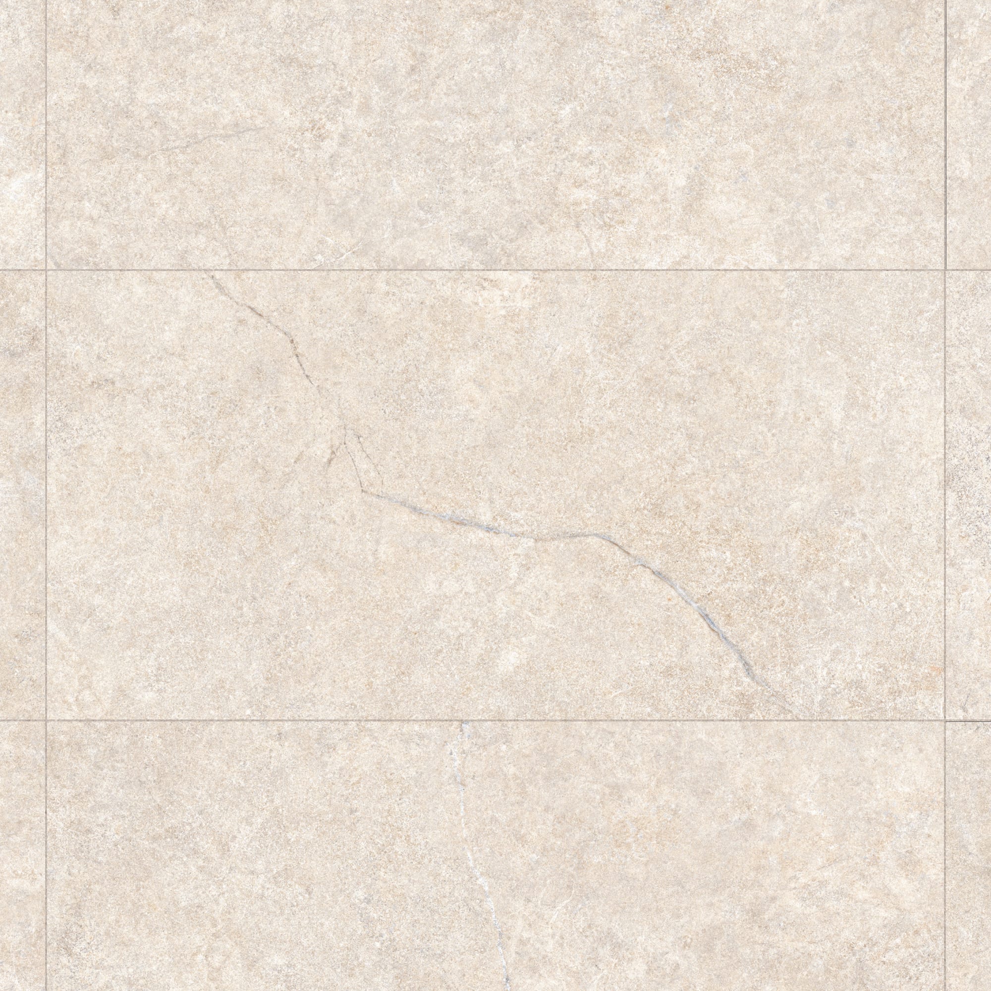 Carrelage effet Pierre Beige Coquille 100x50x2 cm Torvane - Sol extérieur