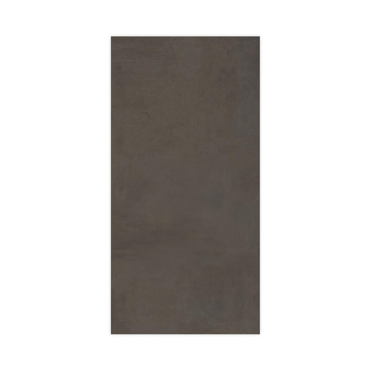Carrelage effet Béton Brun Cuir 240x120x0,9 cm Mat Vetrano - Mur intérieur
