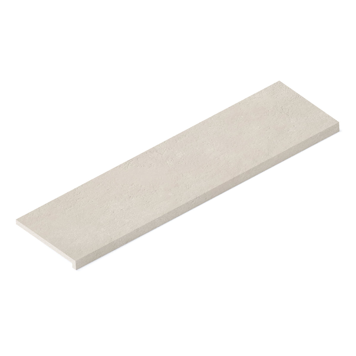Margelle de piscine effet Béton Gris Luce 120x33x2 cm Bord Droit avec retombée Gravino