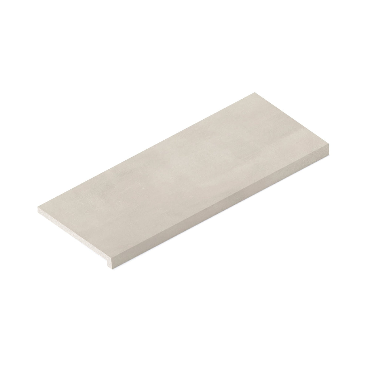 Margelle de piscine effet Béton Gris Luce 80x33x2 cm Bord Droit avec retombée Gravino