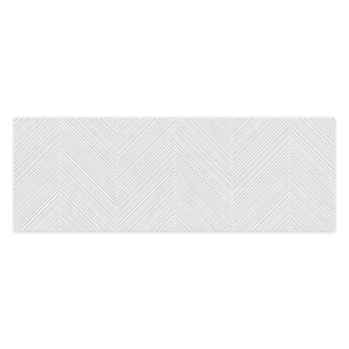 Carrelage effet Pierre 3D Blanc Nuage Punta 100x33,3x0,98 cm Belmorin - Mur intérieur