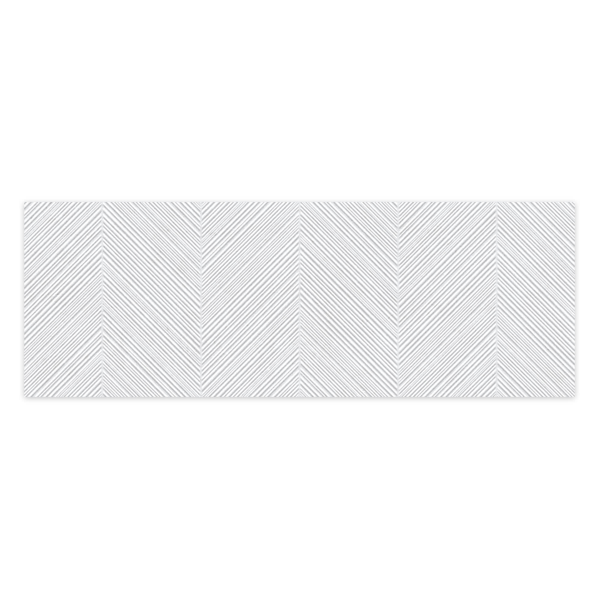 Carrelage effet Pierre 3D Blanc Nuage Punta 100x33,3x0,98 cm Belmorin - Mur intérieur