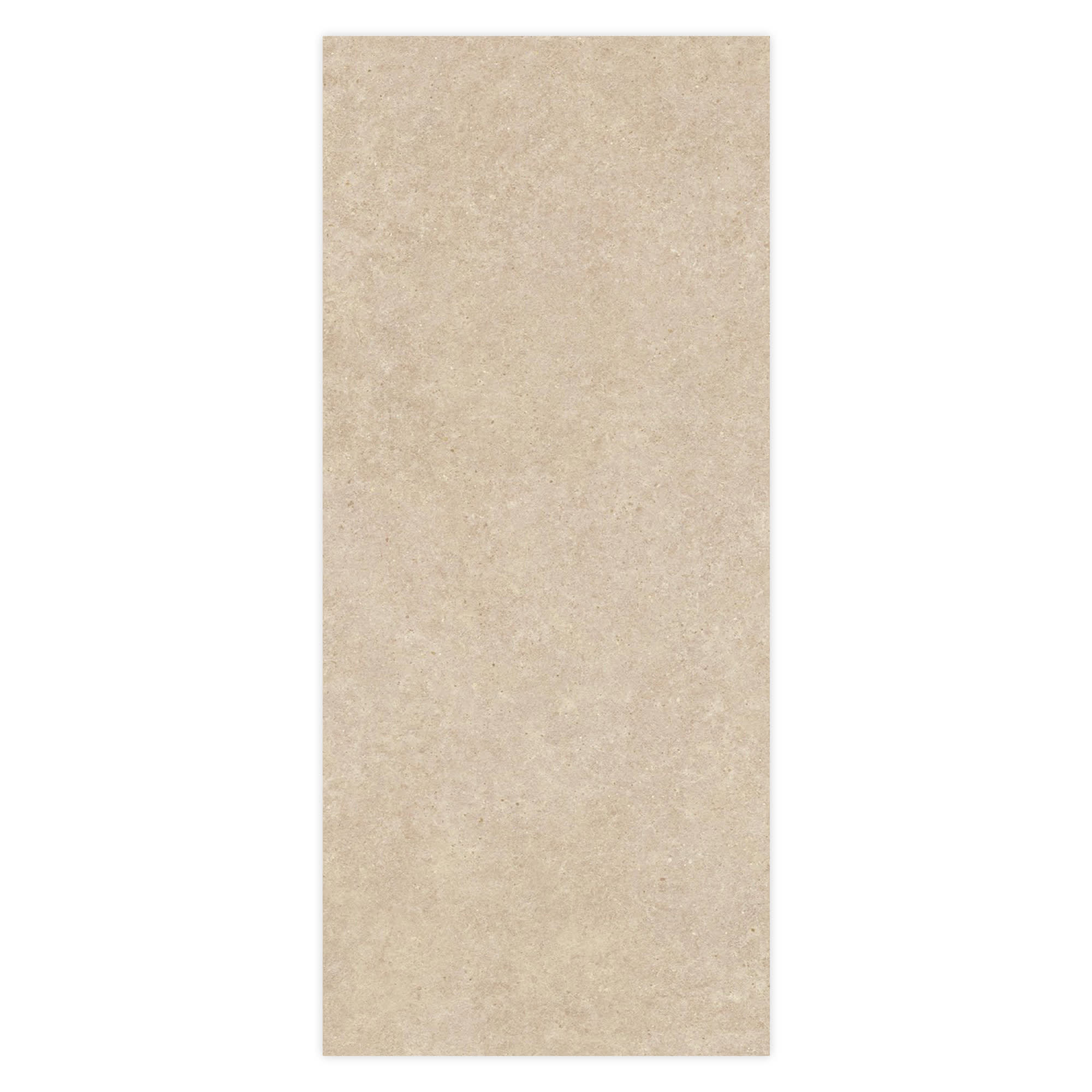 Carrelage effet Pierre Calcaire Beige Sable 278x120x0,6 cm Mat Domella - Mur intérieur