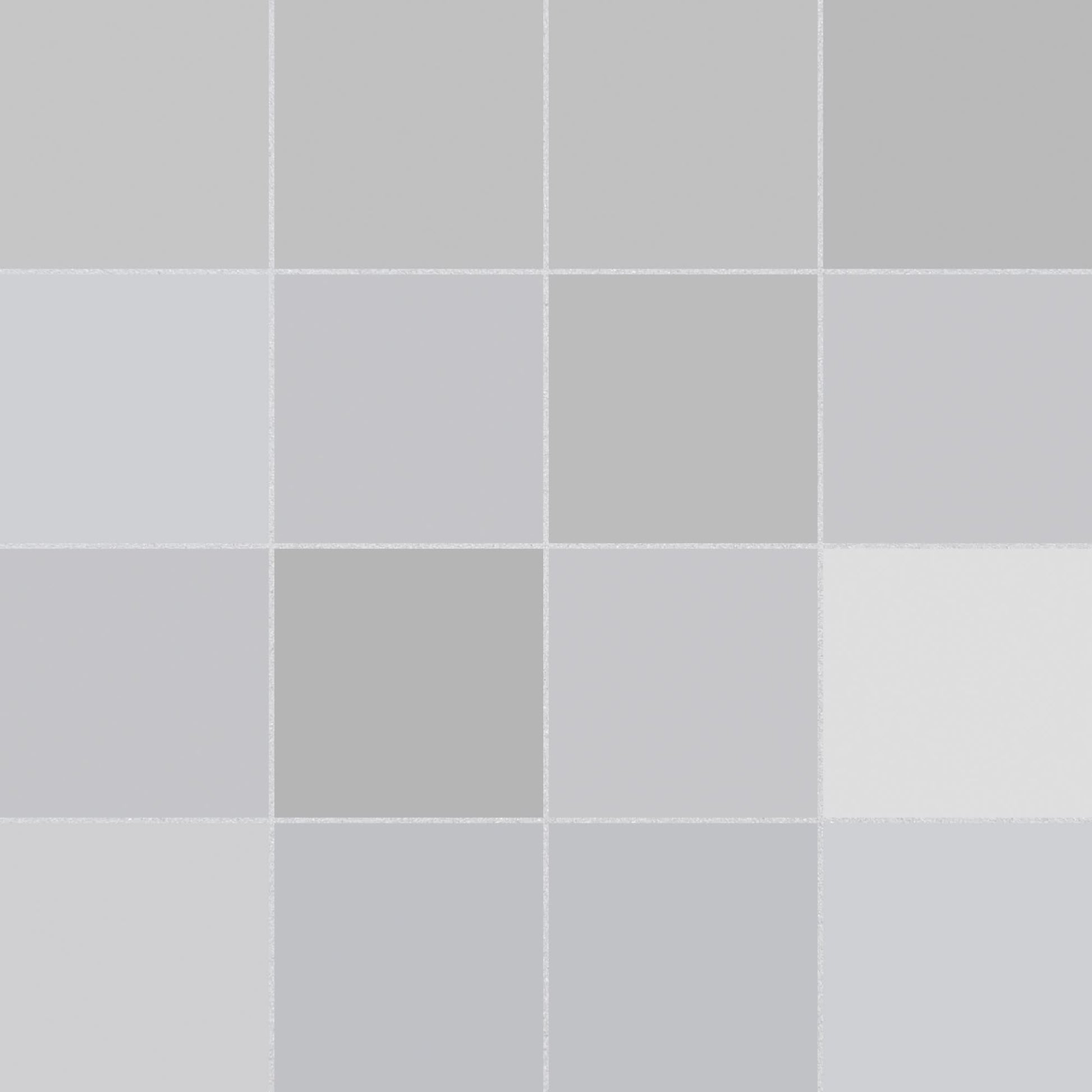 Carrelage effet Zellige Gris Argent 12,3x12,3x0,87 cm Cubriel - Sol et mur intérieur