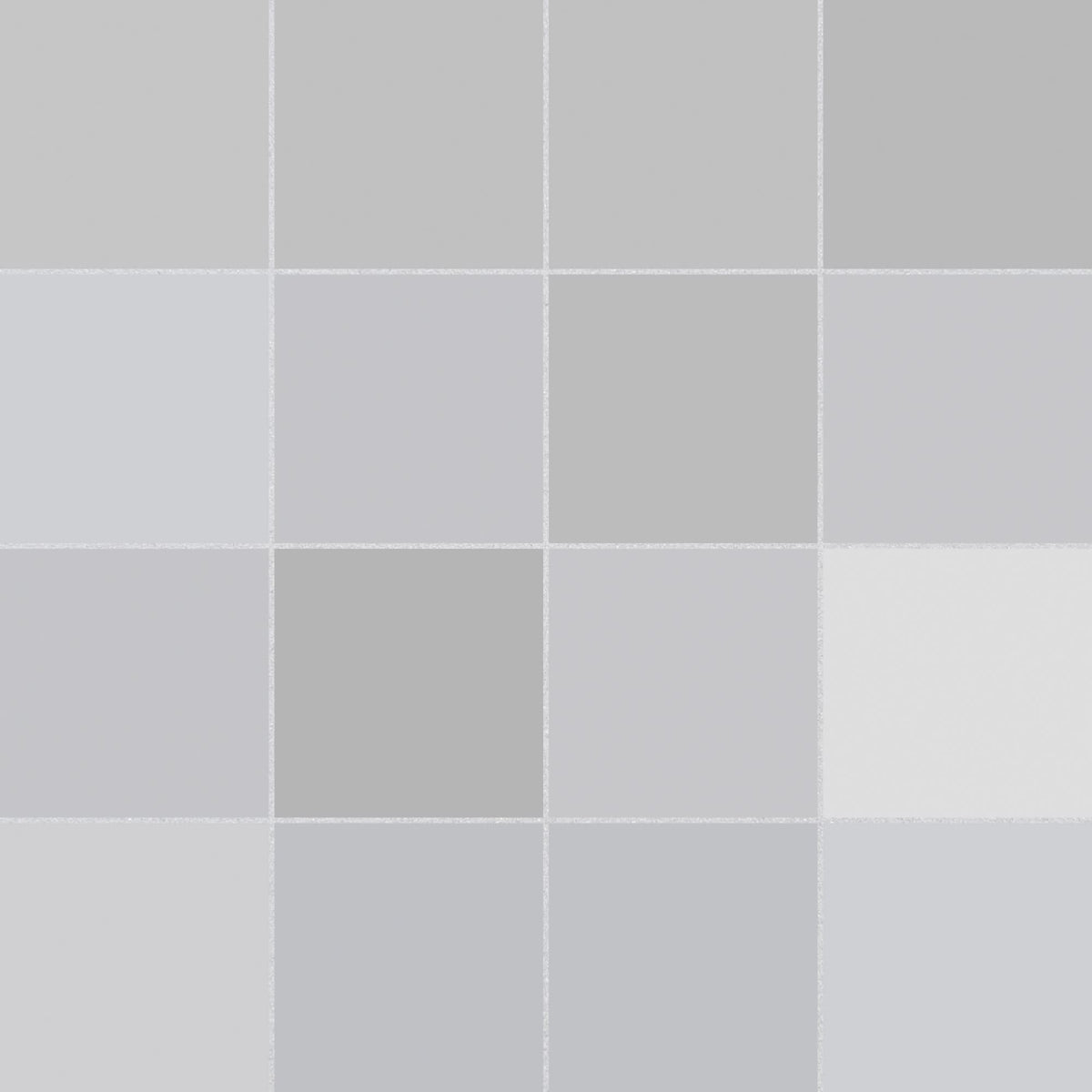 Carrelage effet Zellige Gris Argent 12,3x12,3x0,87 cm Cubriel - Sol et mur intérieur