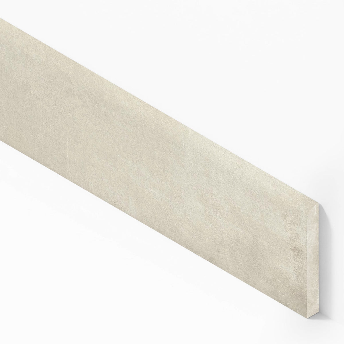Plinthe carrelage effet Béton Gris Luce 80x7,2 cm Mat Gravino