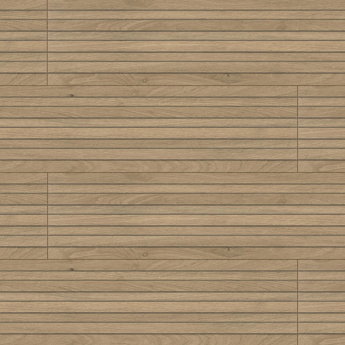 Carrelage effet Bois 3D Chêne Perla Linea 120x18,5x0,9 cm Mat Cedrano - Mur intérieur