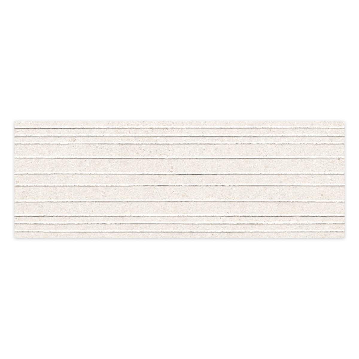 Carrelage effet Béton 3D Beige Linea 100x33,3x0,98 cm Arvelis - Mur intérieur