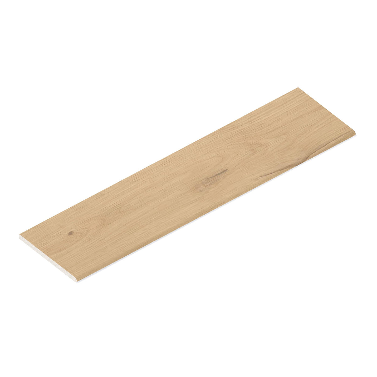 Margelle de piscine effet Bois Chêne Luce 120x30x2 cm Bord 1/2 Rond Cedrano