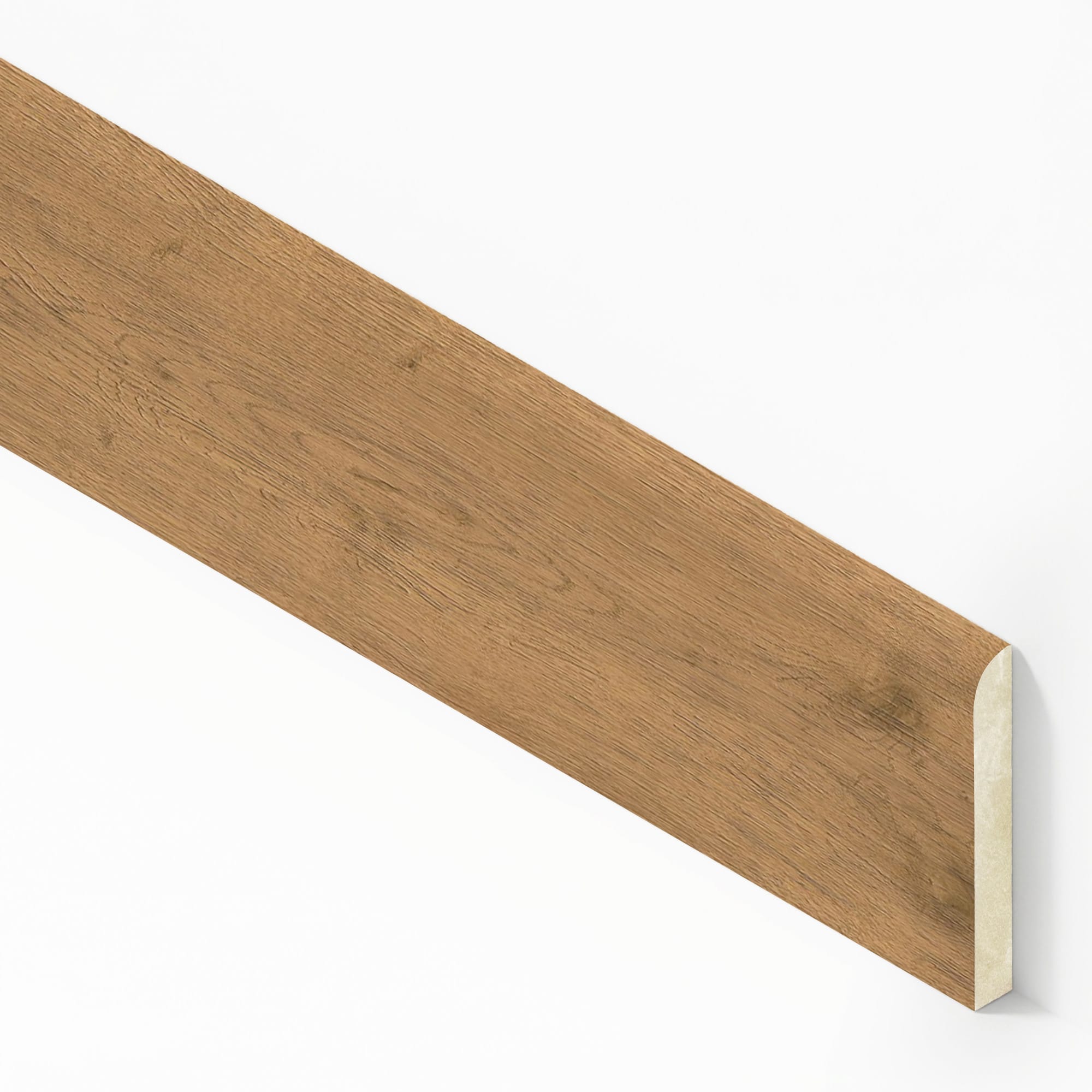 Plinthe carrelage effet Bois Chêne Miel Pure 150x7,2 cm Mat Forenza