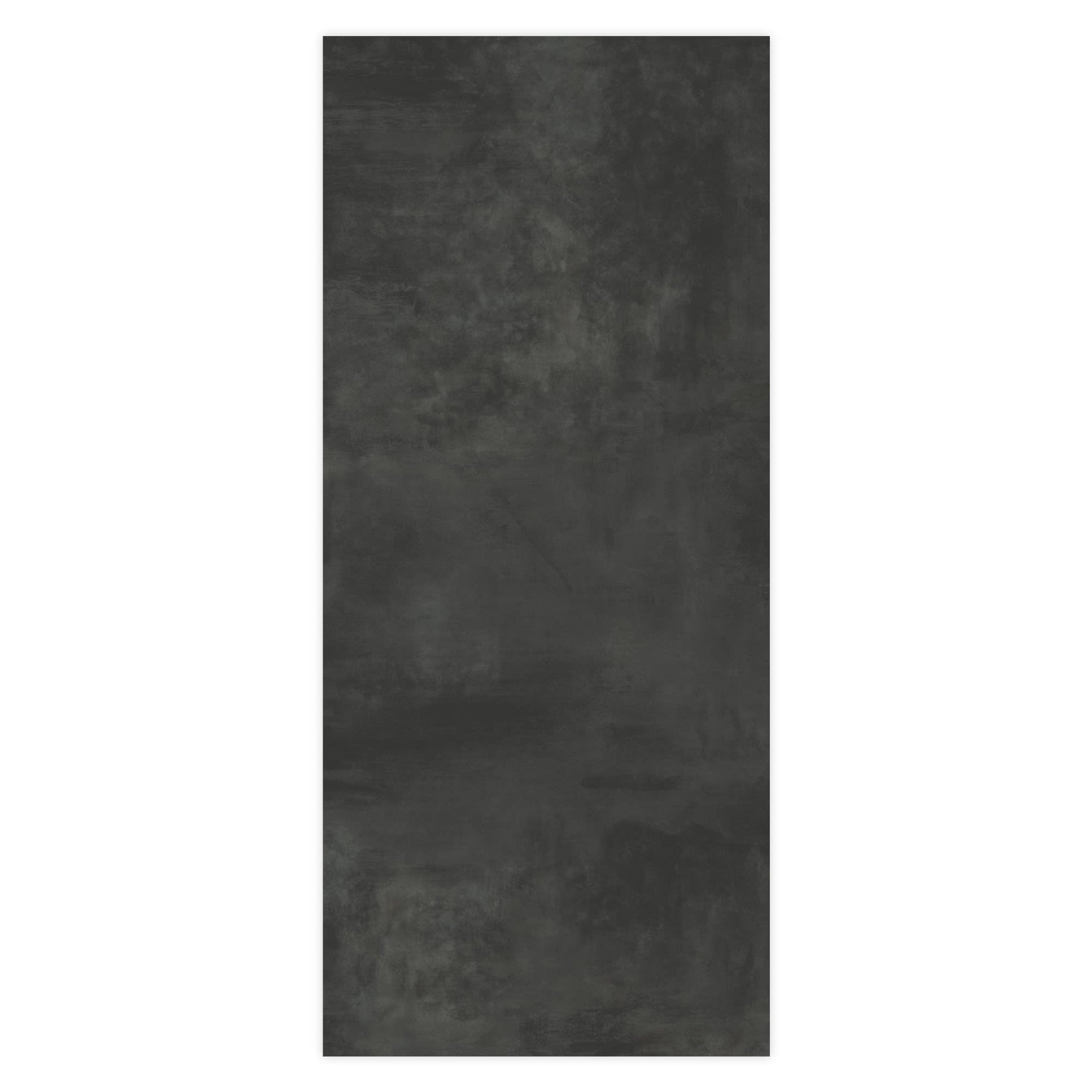 Carrelage effet Béton Gris Nuit 278x120x0,6 cm Mat Gravino - Mur intérieur