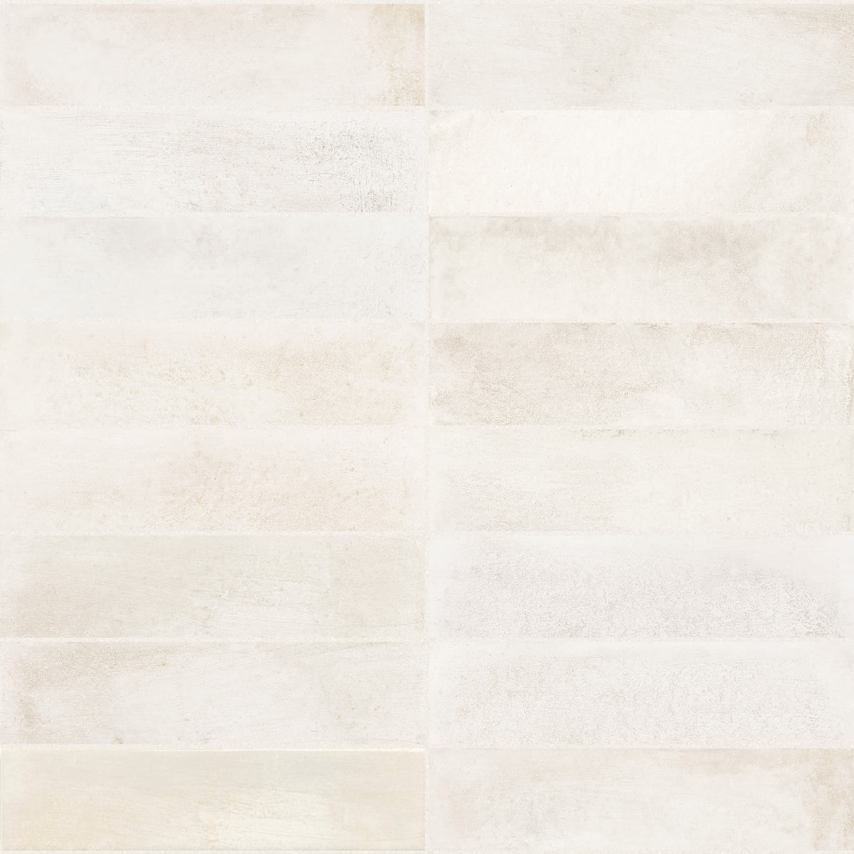 Carrelage effet Zellige Beige Clair 24,6x6x0,85 cm Montel - Mur intérieur