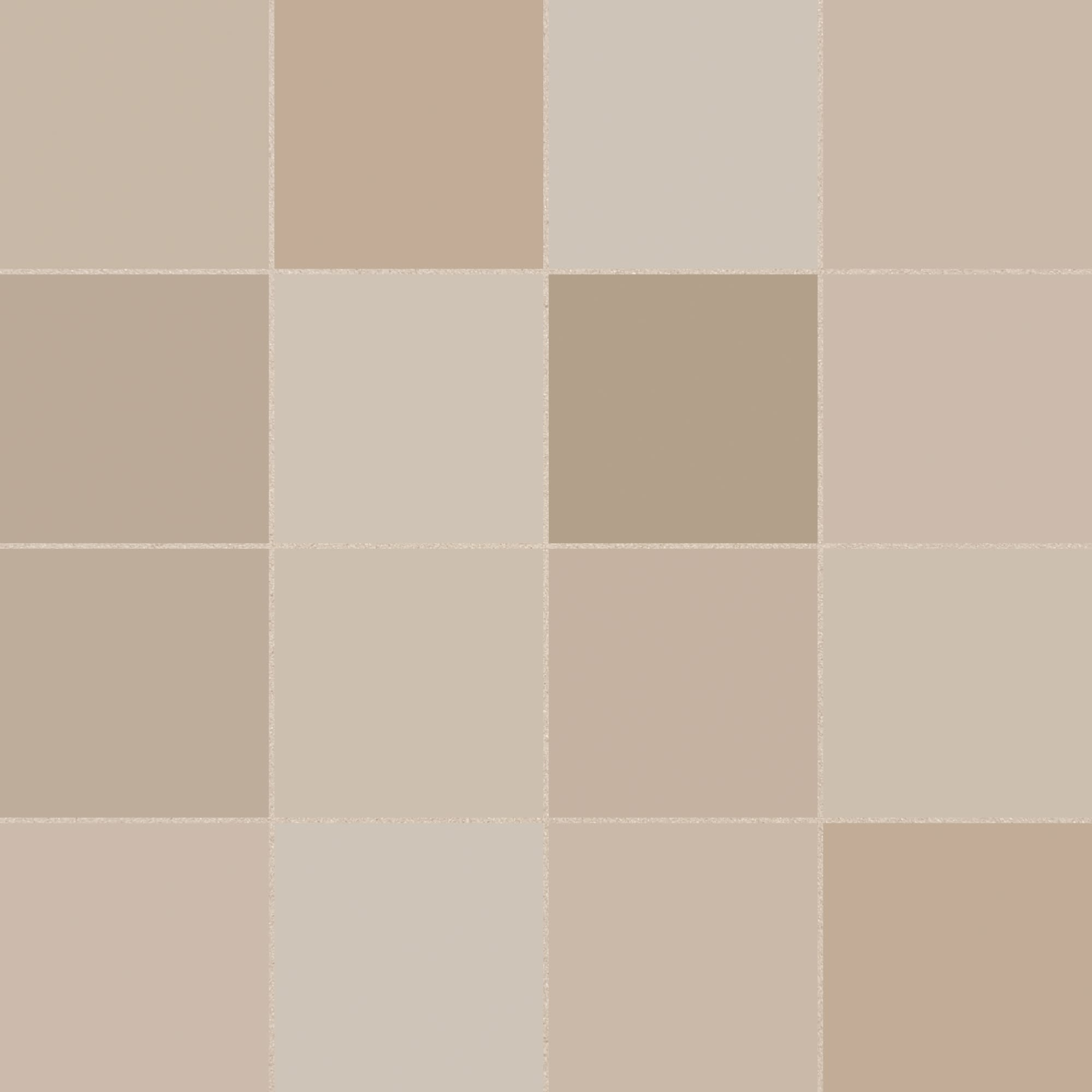 Carrelage effet Zellige Greige 12,3x12,3x0,87 cm Cubriel - Sol et mur intérieur