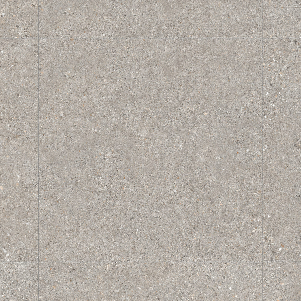 Carrelage effet Béton Gris Cendré 90x90x0,9 cm In&Out Arvelis - Sol et mur intérieur et Sol extérieur
