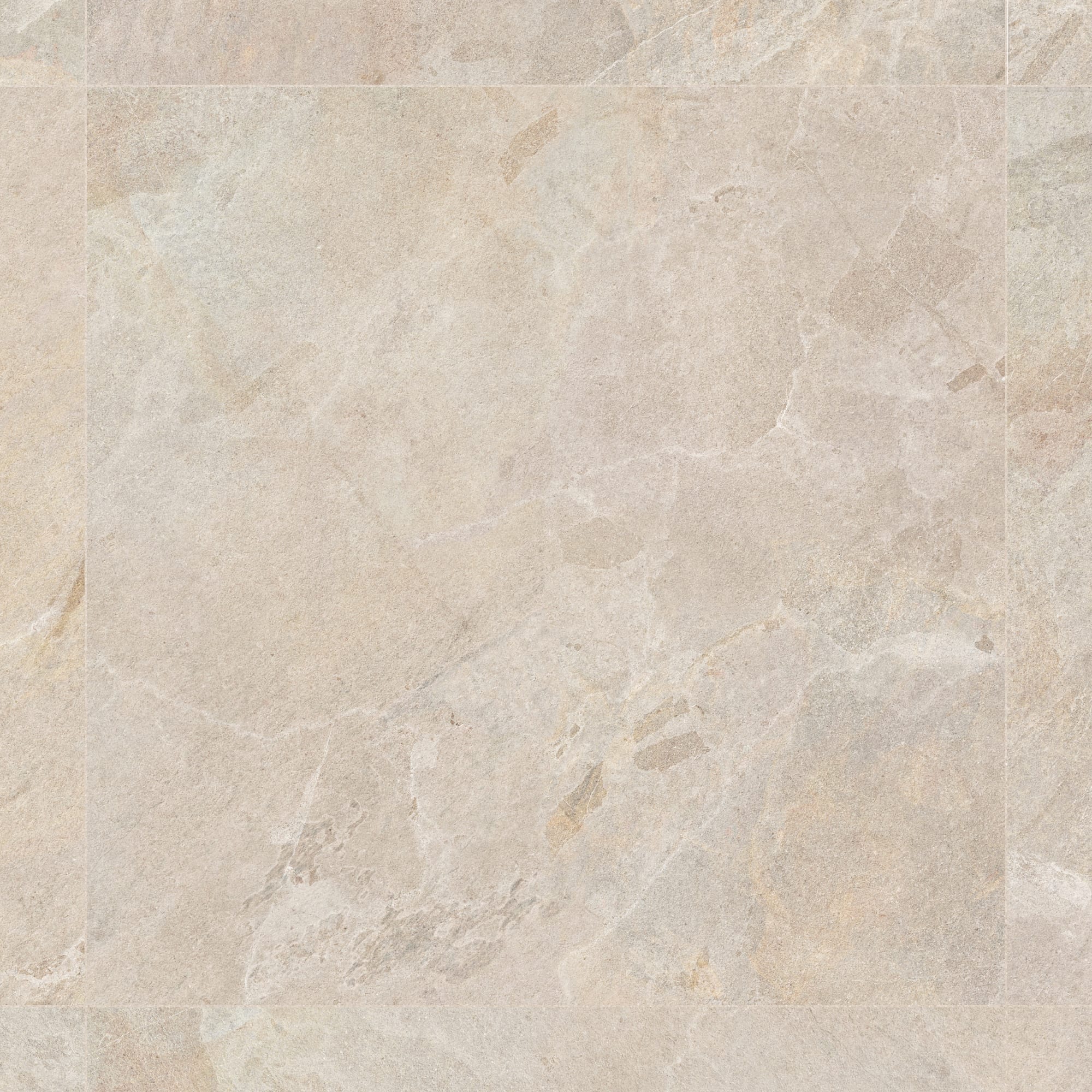 Carrelage effet Pierre Beige Sable 100x100x0,8 cm In&Out Serdano - Sol et mur intérieur et Sol extérieur