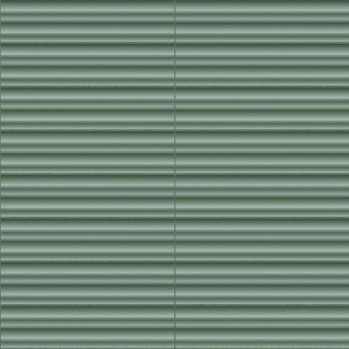 Carrelage 3D Vert 25x5x1,2 cm Iseron - Mur intérieur