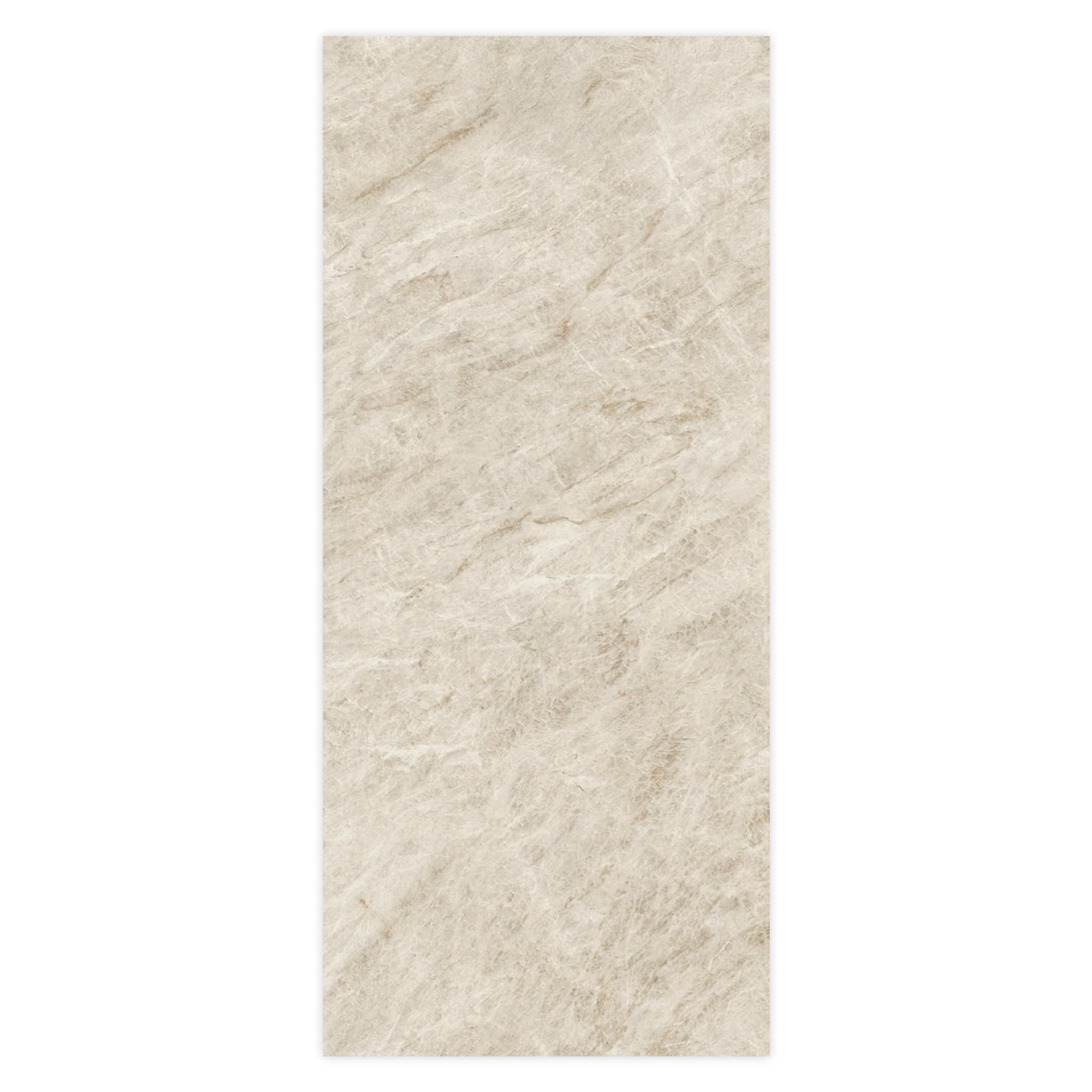 Carrelage effet Marbre Blanc Impérial 278x120x0,6 cm Silk Sorvella - Mur intérieur