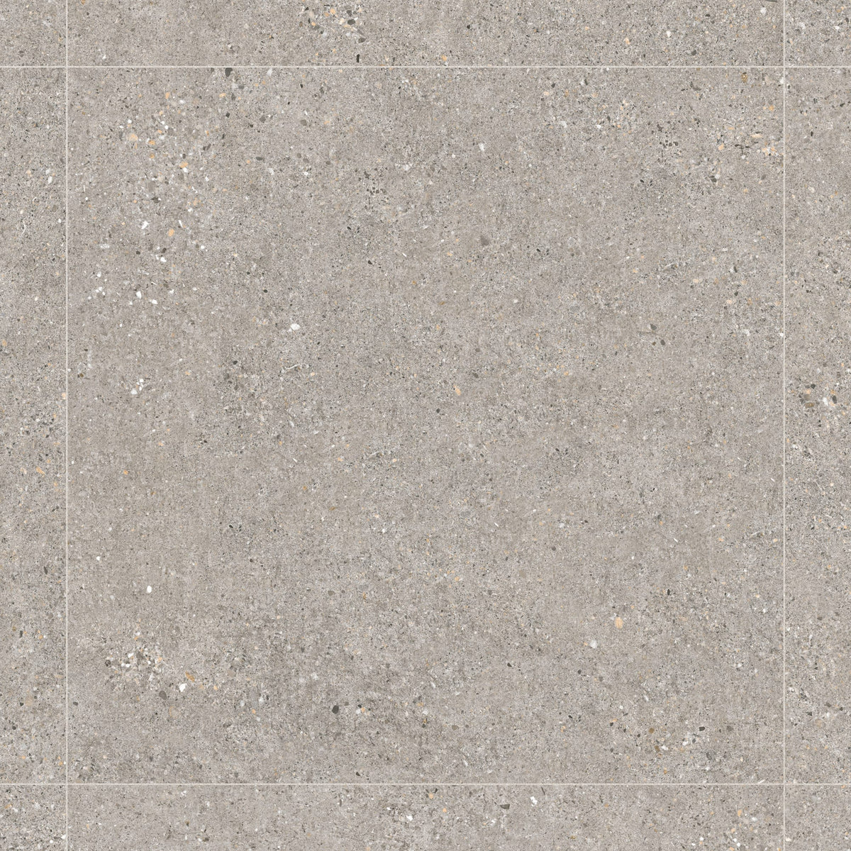 Carrelage effet Béton Gris Cendré 100x100x2 cm Arvelis - Sol extérieur
