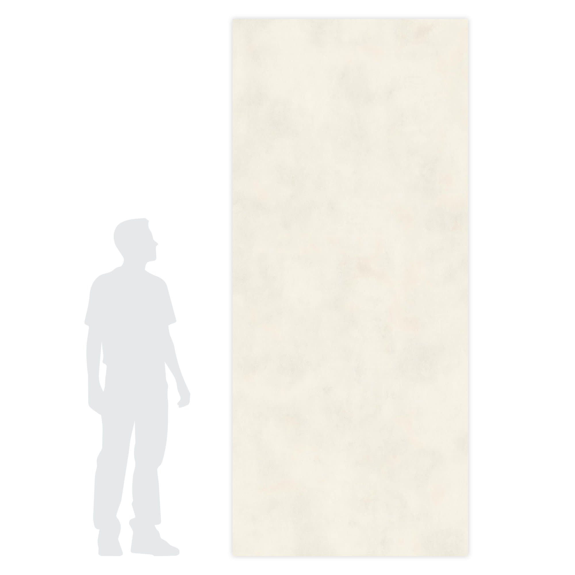 Carrelage effet Béton Blanc Lin 278x120x0,6 cm Mat Montera - Mur intérieur