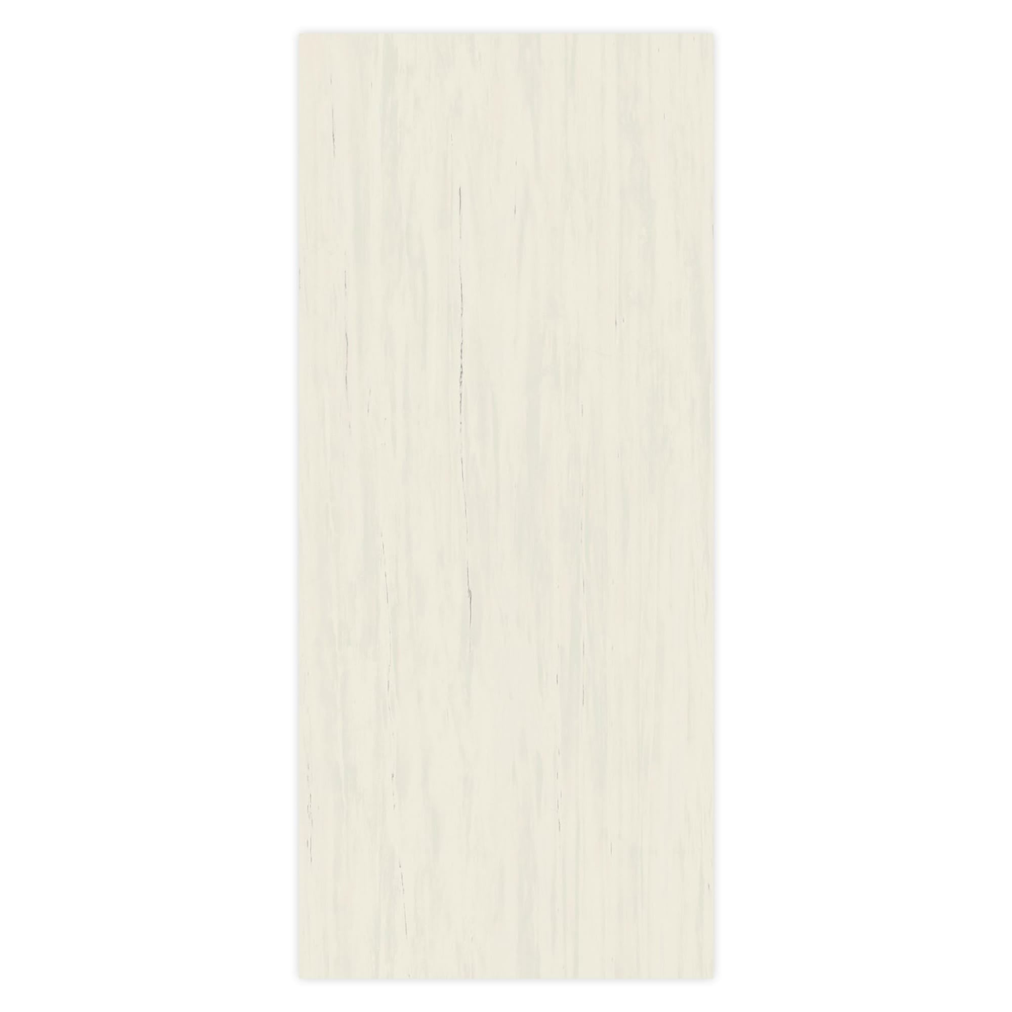 Carrelage effet Marbre Blanc Dolomite 278x120x0,6 cm Brillant Marvillo - Mur intérieur