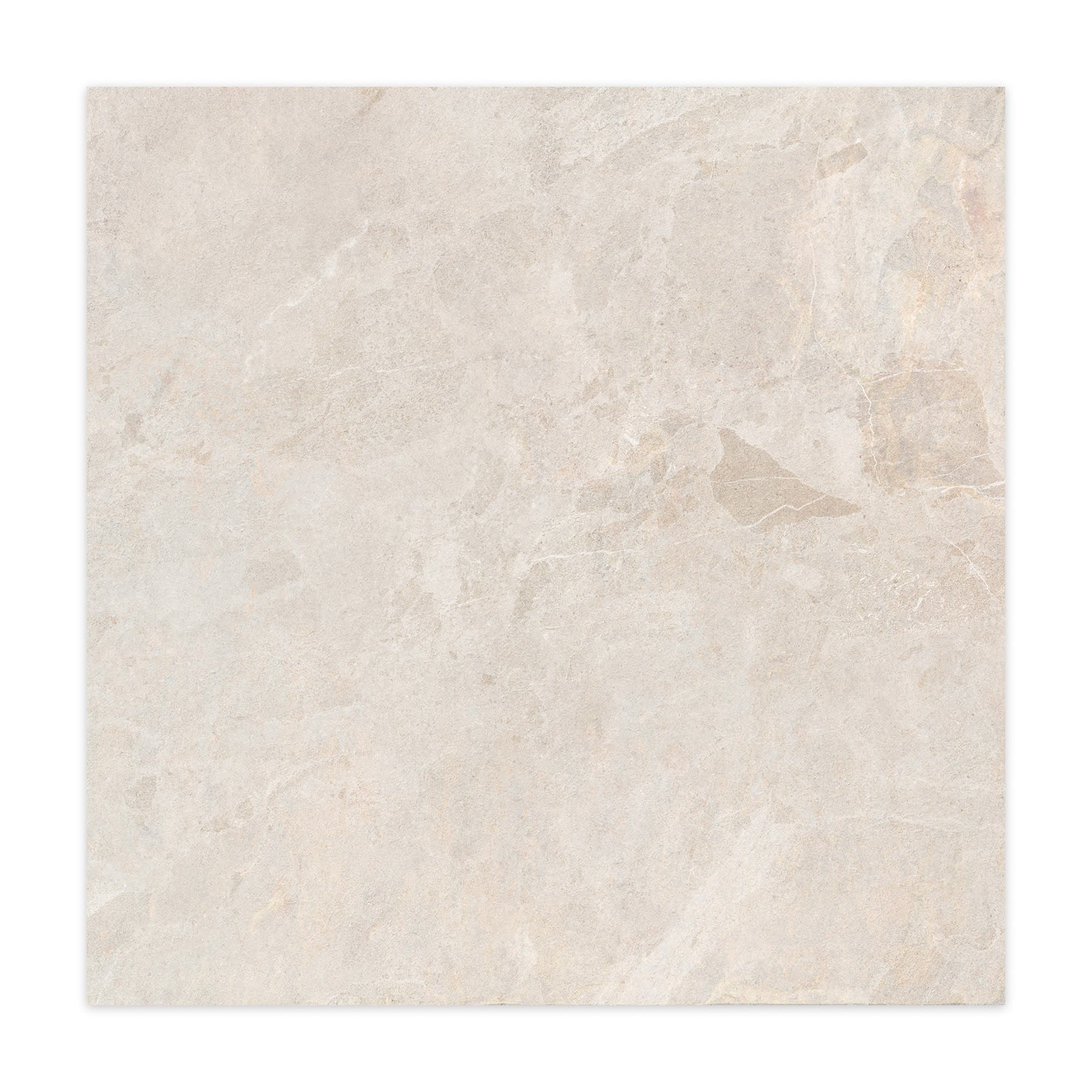 Carrelage effet Pierre Beige Lin 100x100x2 cm Serdano - Sol extérieur