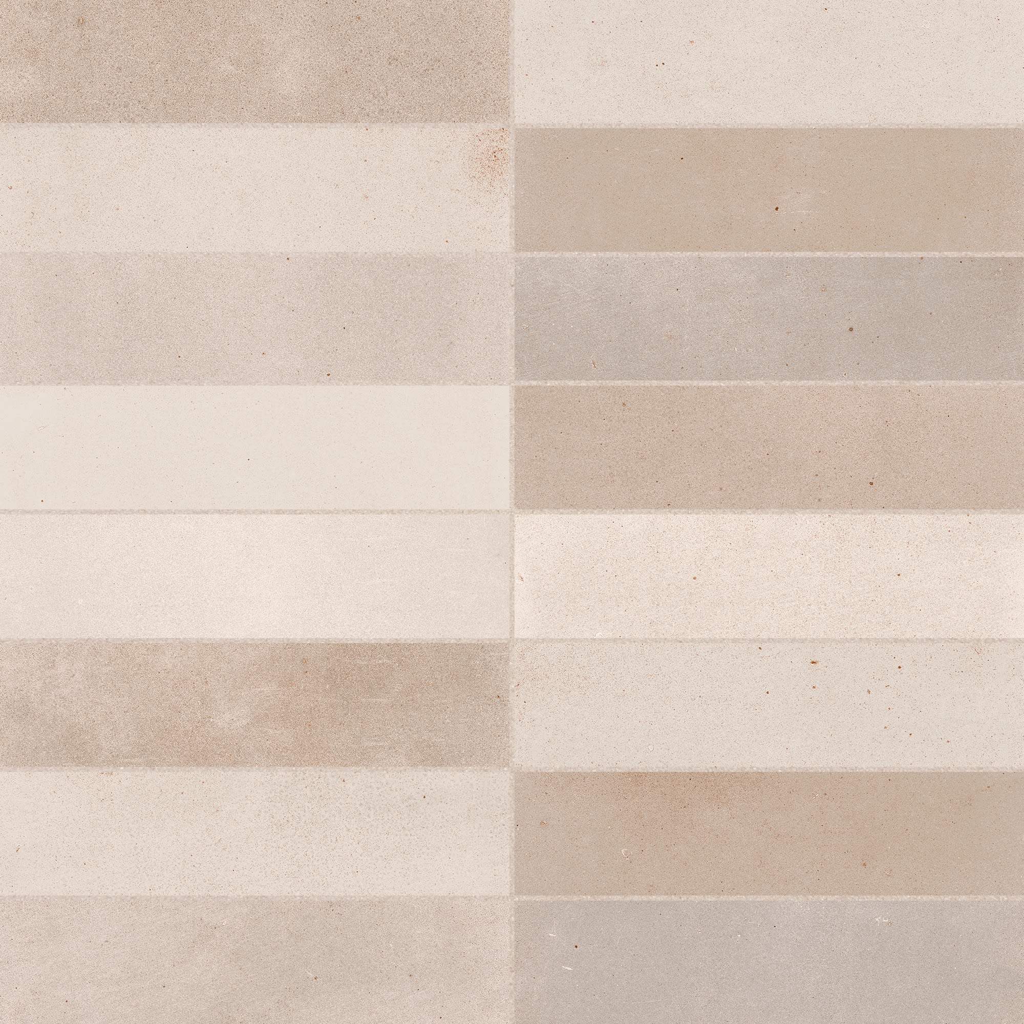 Carrelage effet Zellige Beige 20x6,5x0,85 cm Mat Serinor - Mur intérieur