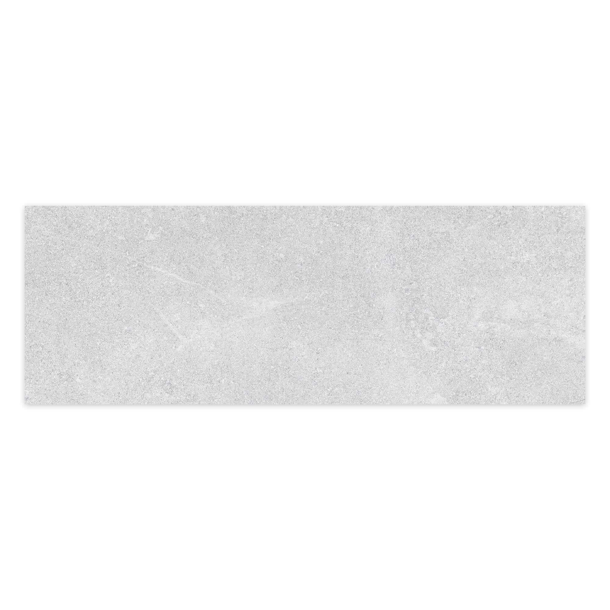Carrelage effet Pierre Gris Silver 100x33,3x0,86 cm Luzerio - Mur intérieur