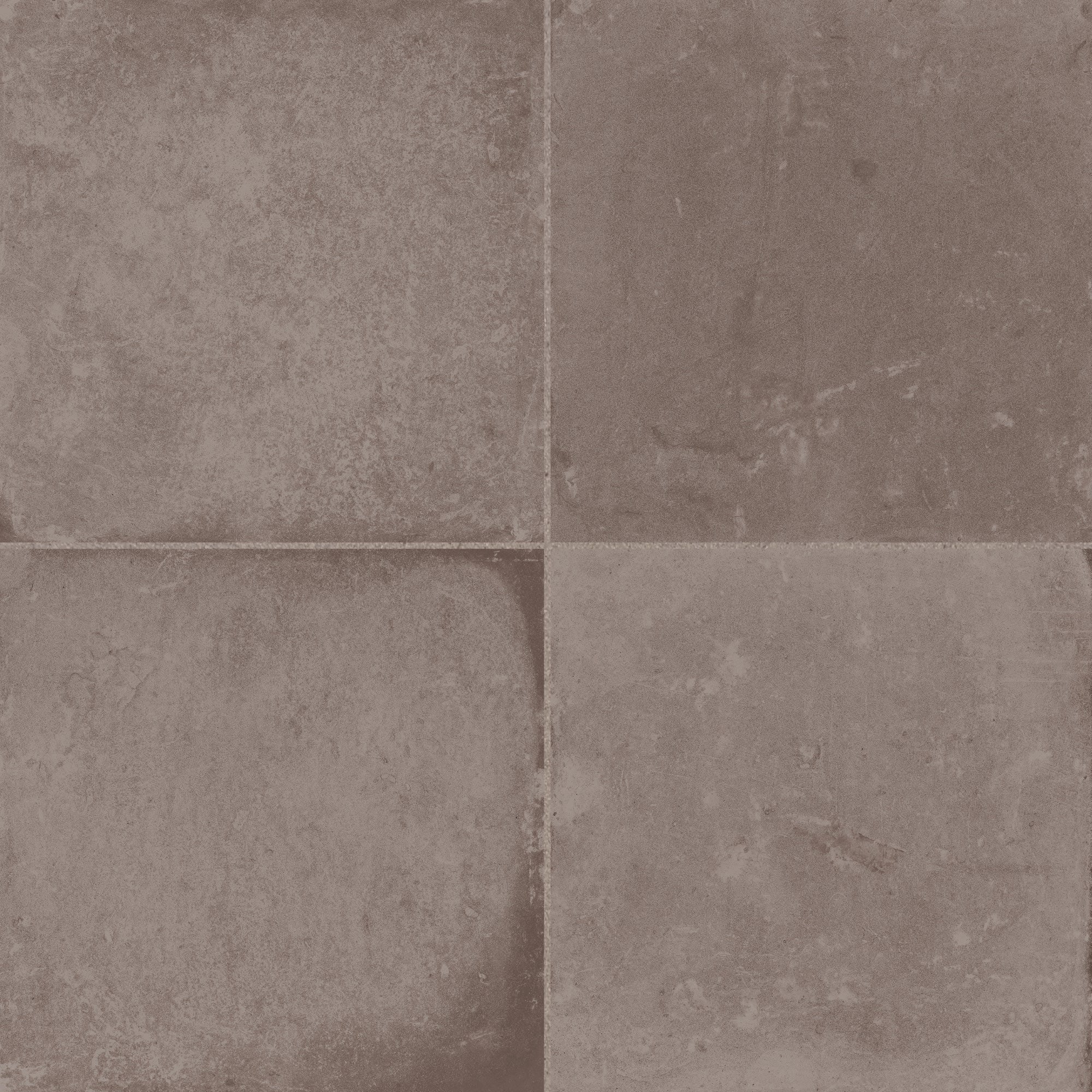 Carrelage effet Terre cuite Terracotta Foncé 22,3x22,3x0,9 cm Argelio - Sol et mur intérieur