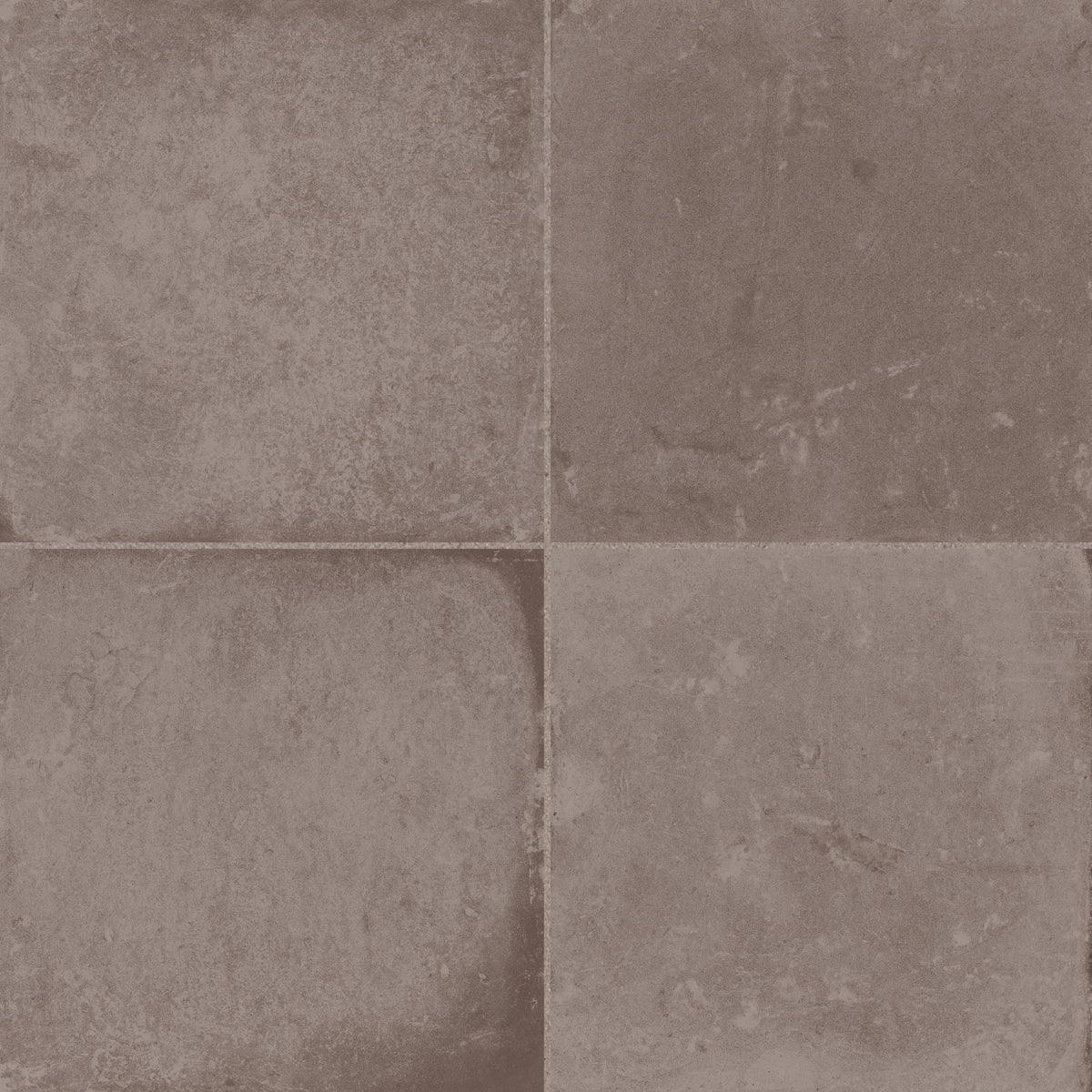 Carrelage effet Terre cuite Terracotta Foncé 22,3x22,3x0,9 cm Argelio - Sol et mur intérieur