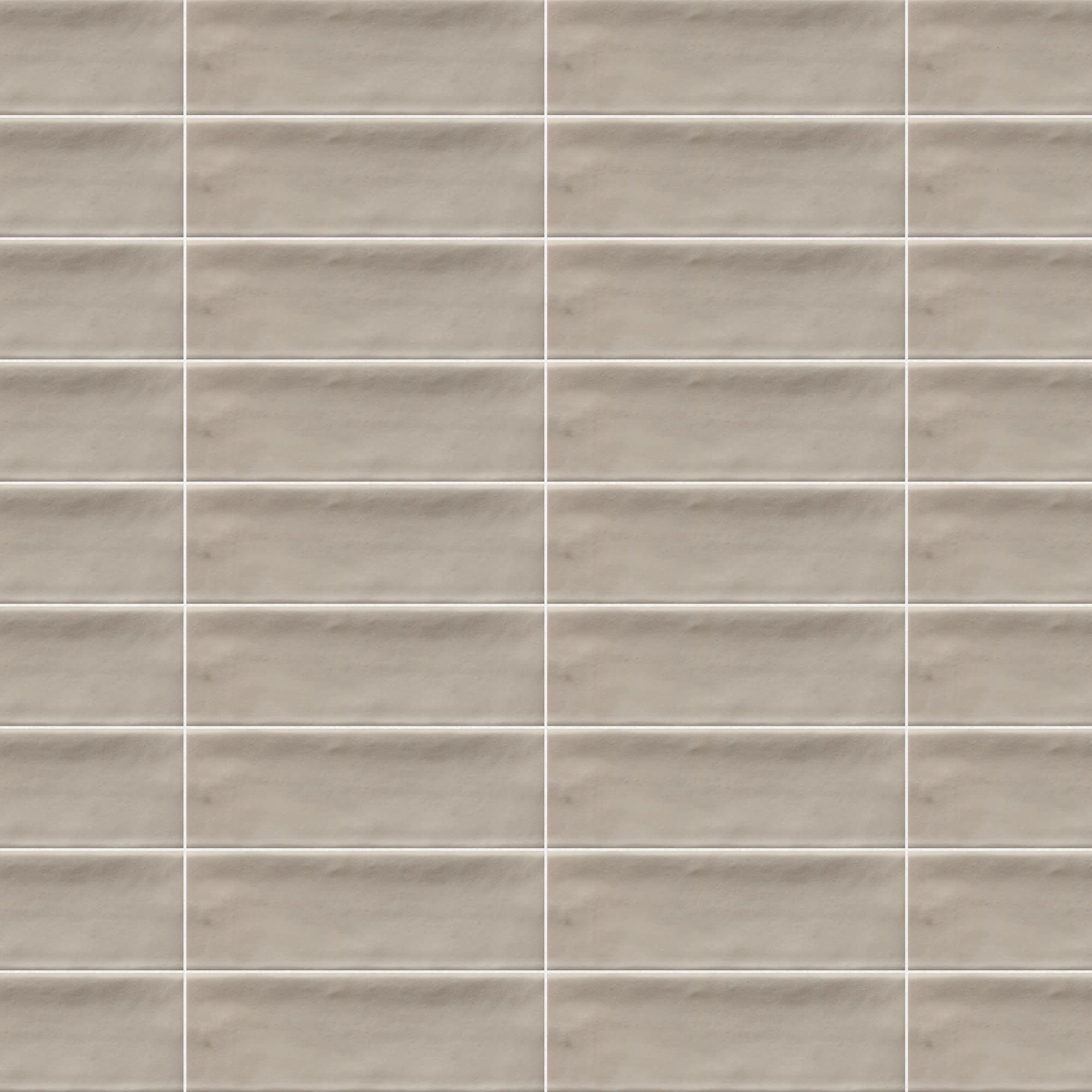 Carrelage effet Zellige Greige 14,6x4,8x0,8 cm Mat Bravio - Sol et mur intérieur