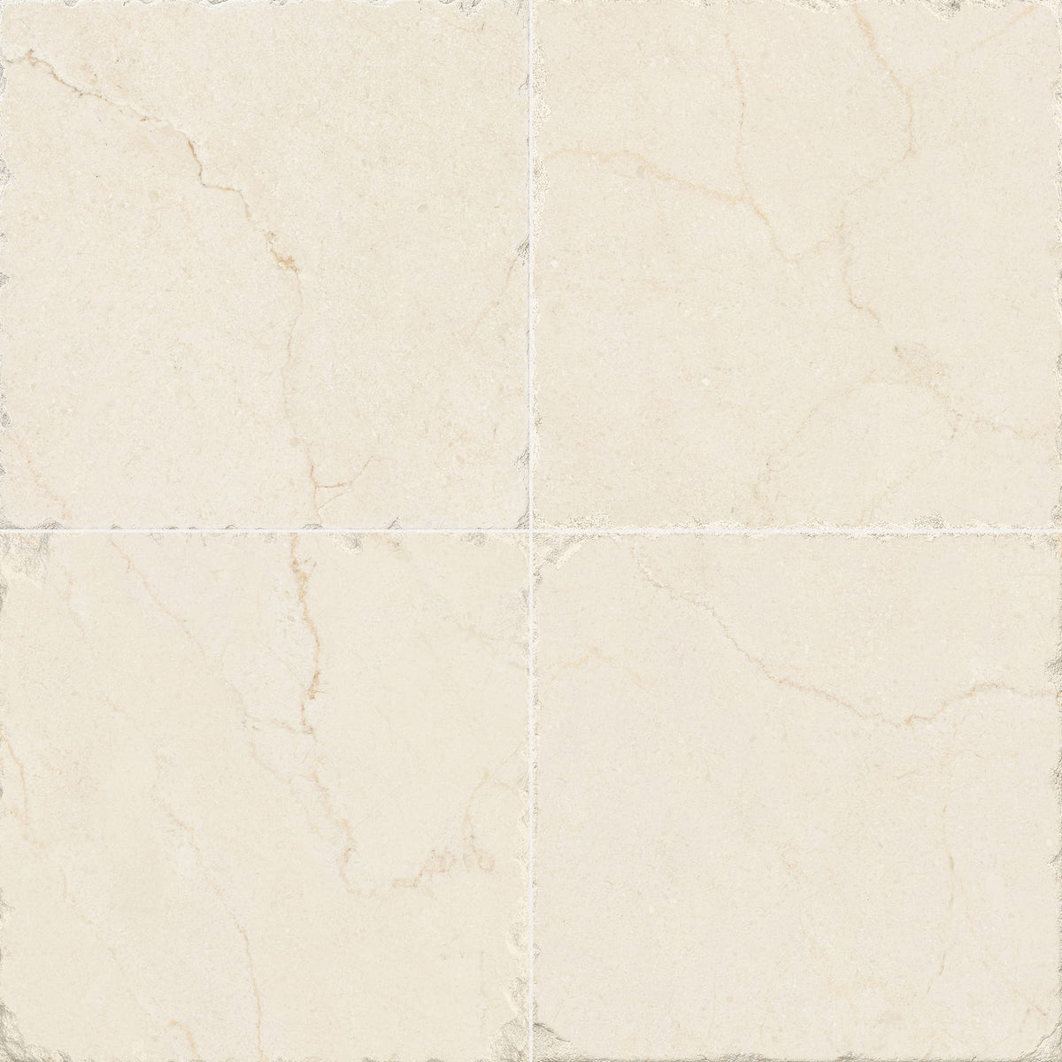 Carrelage Vintage effet Marbre Beige 22,3x22,3x0,9 cm Palazzo - Sol et mur intérieur