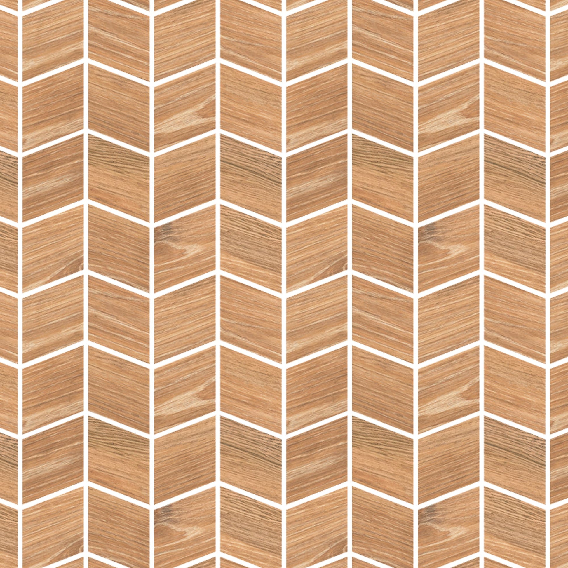Mosaïque effet Bois Chêne Brun 27,5x24x1 cm Valdoro - Sol et mur intérieur