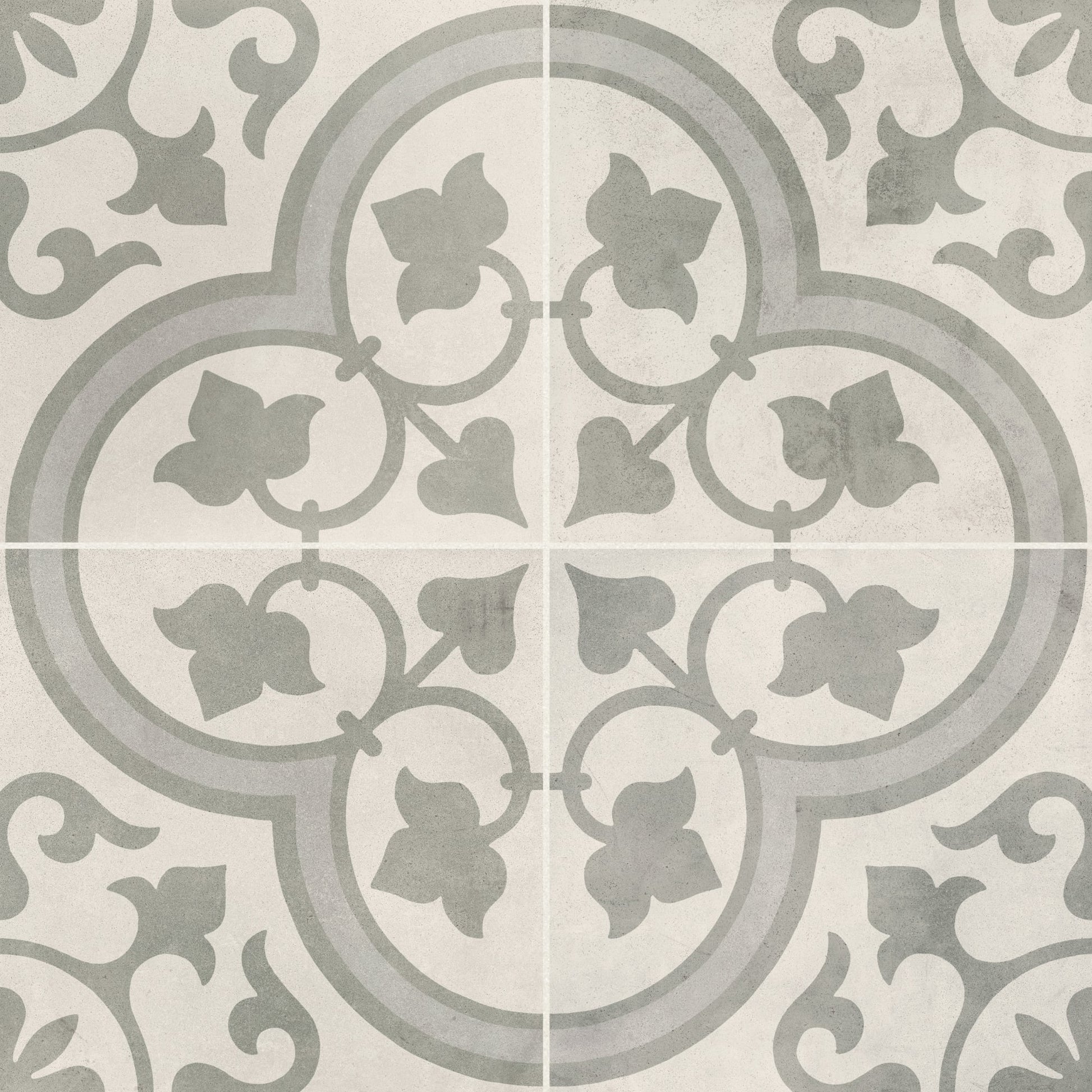 Carrelage effet Carreau ciment Lurelia Gris 22,3x22,3x0,9 cm Torilys - Sol et mur intérieur