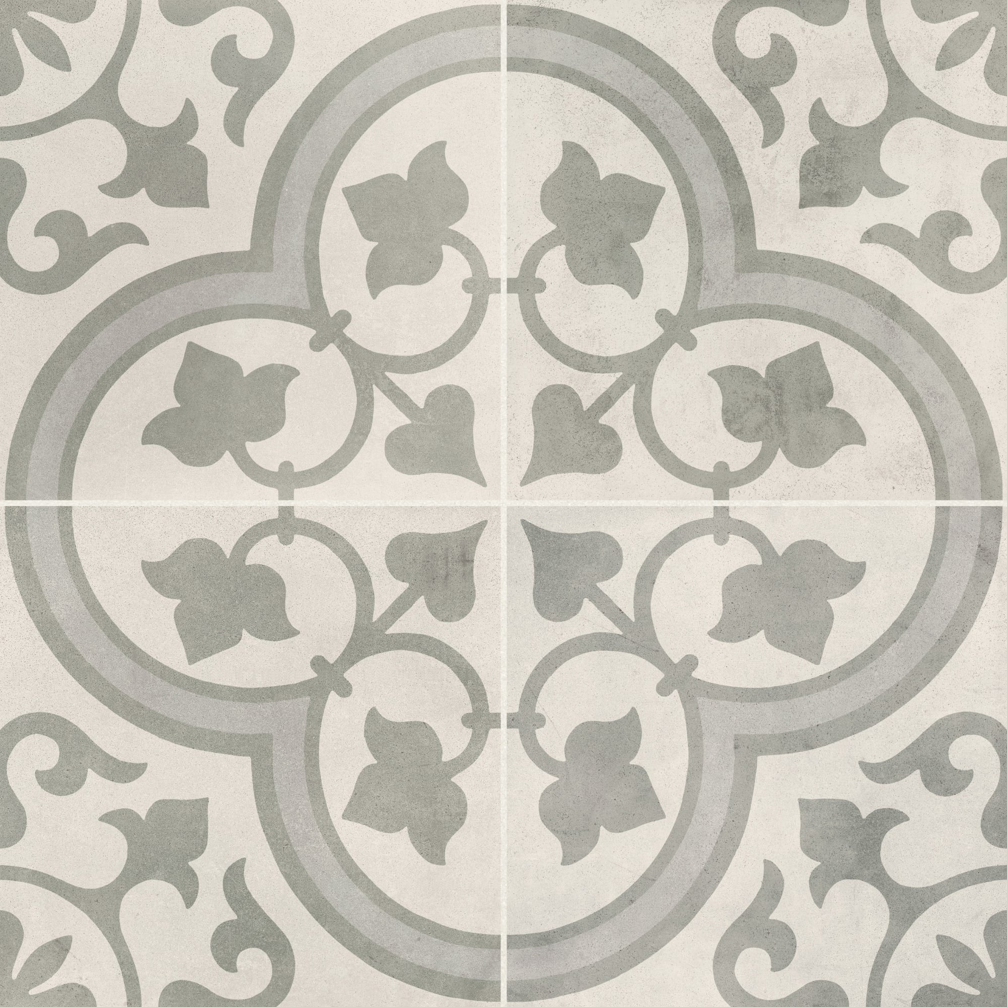 Carrelage effet Carreau ciment Lurelia Gris 22,3x22,3x0,9 cm Torilys - Sol et mur intérieur