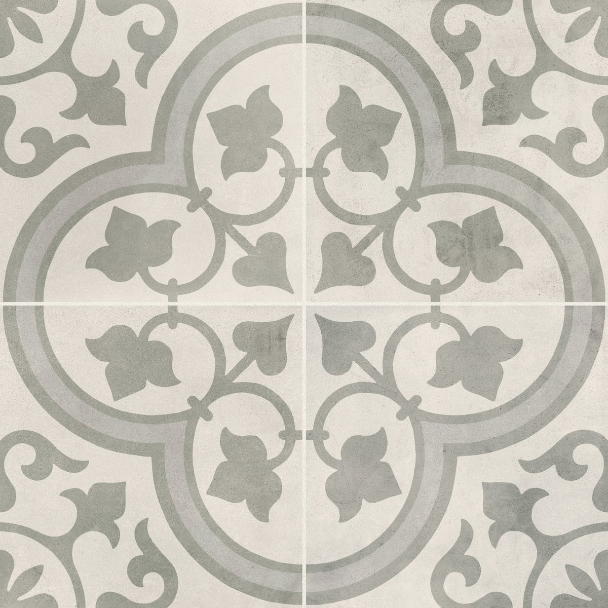Carrelage effet Carreau ciment Lurelia Gris 22,3x22,3x0,9 cm Torilys - Sol et mur intérieur