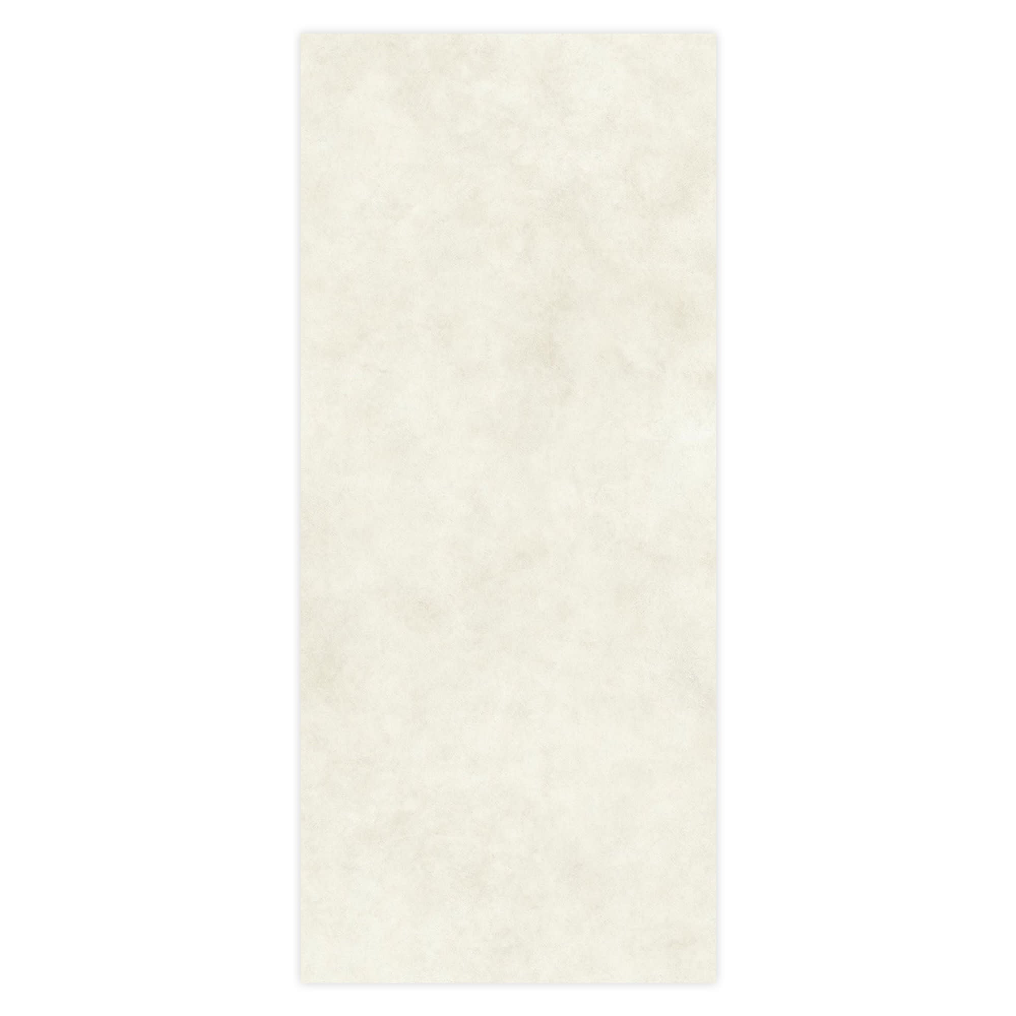 Carrelage effet Béton Blanc Sable 278x120x0,6 cm Mat Stavira - Mur intérieur