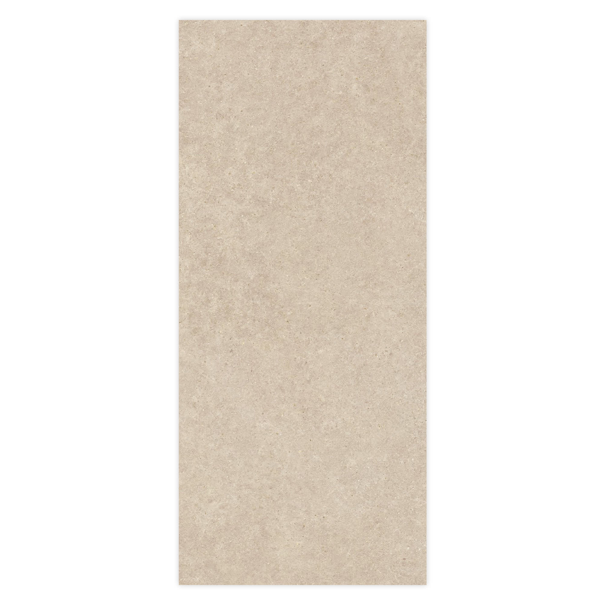 Carrelage effet Pierre Calcaire Beige Sable 278x120x0,6 cm Mat Domella - Mur intérieur