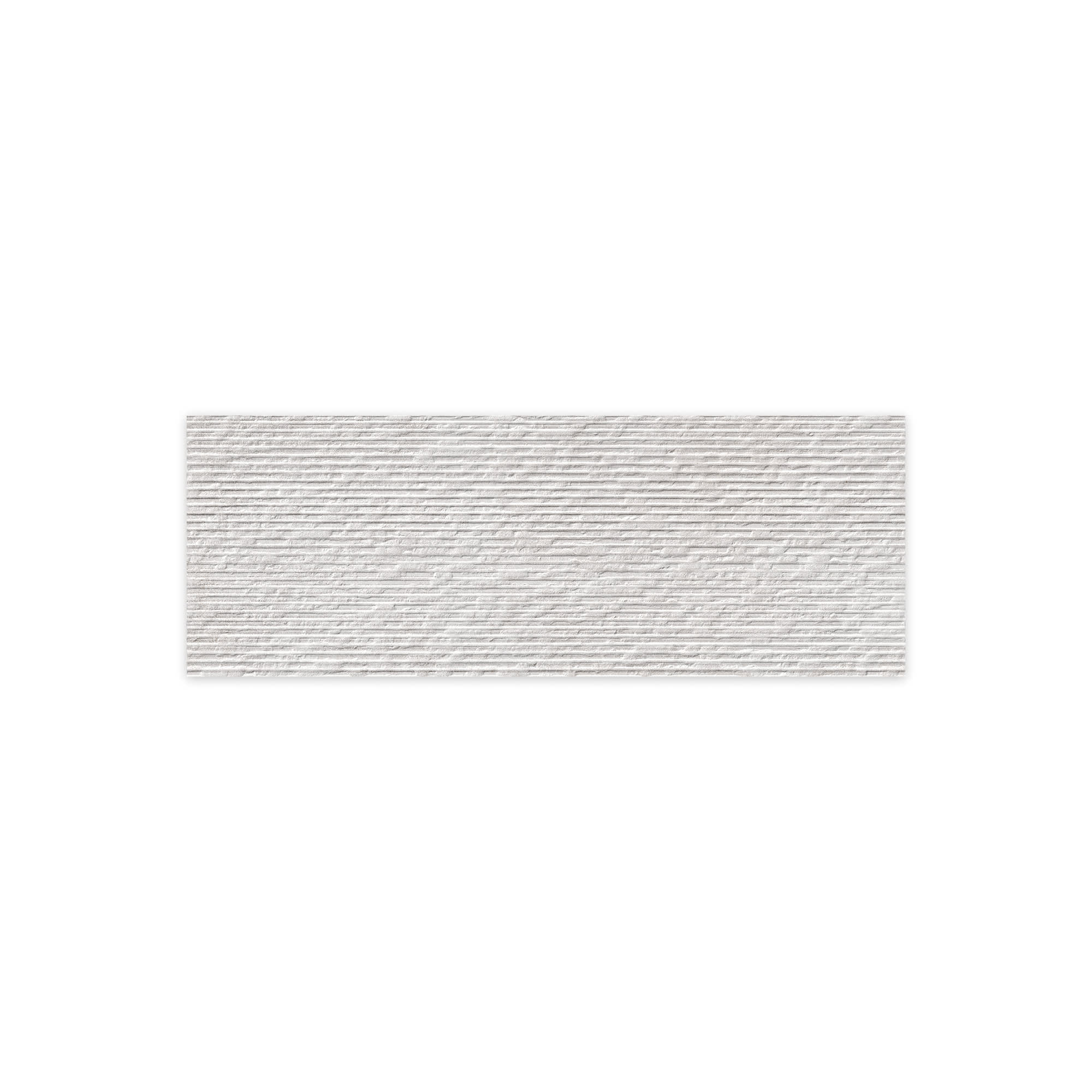 Carrelage effet Béton 3D Gris Cendré 90x32x1,05 cm Sorelan - Mur intérieur